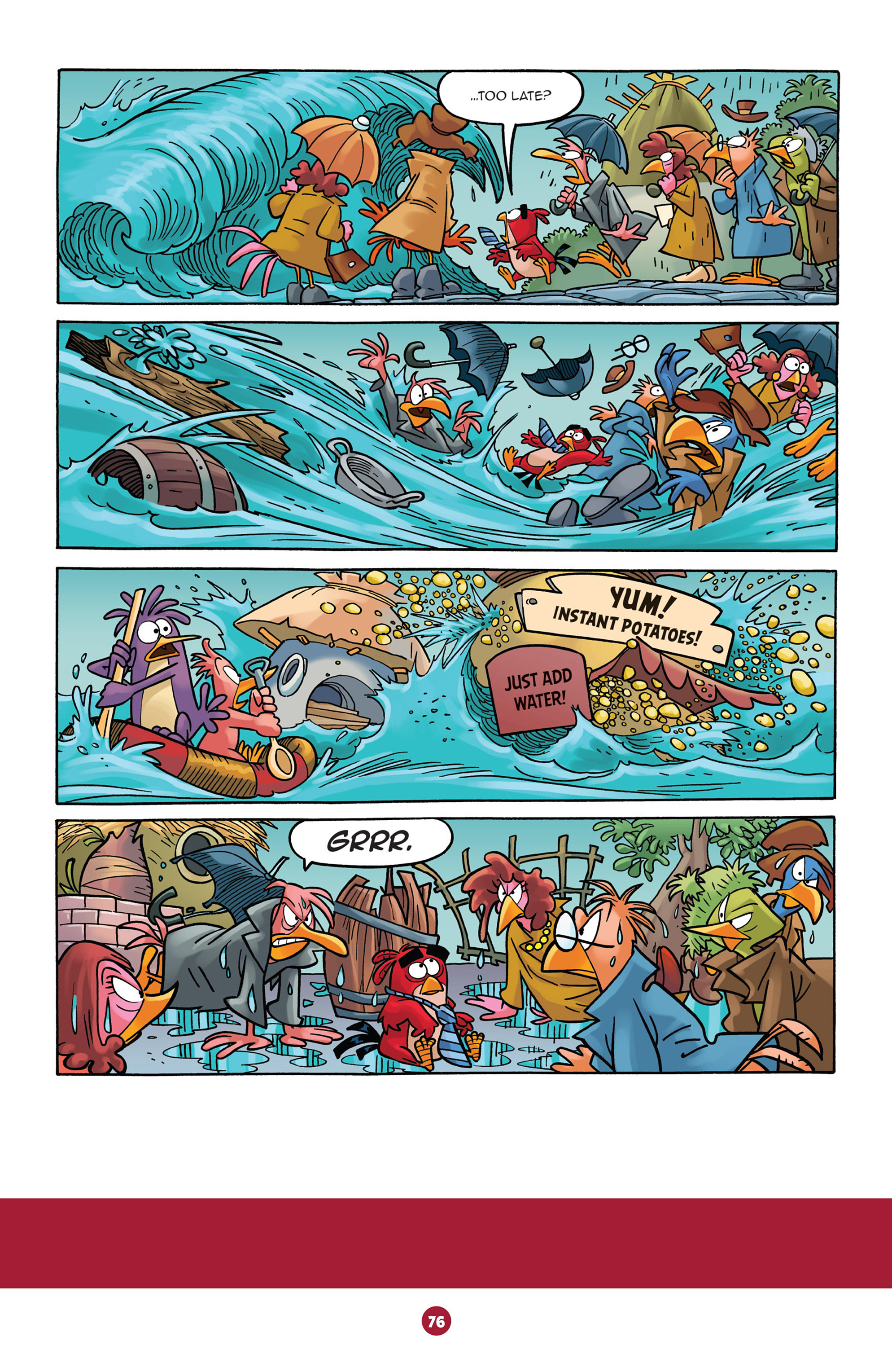 Read online Angry Birds: Big Movie Eggstravaganza comic -  Issue # Full - 79
