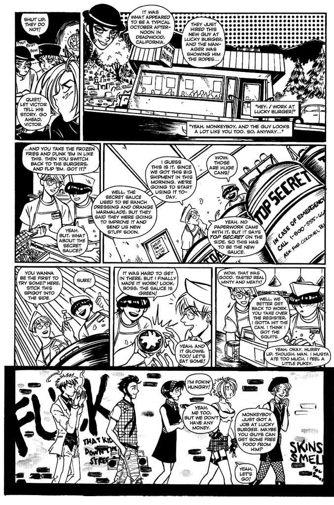 Read online Blue Monday: Dead Man's Party comic -  Issue # Full - 8
