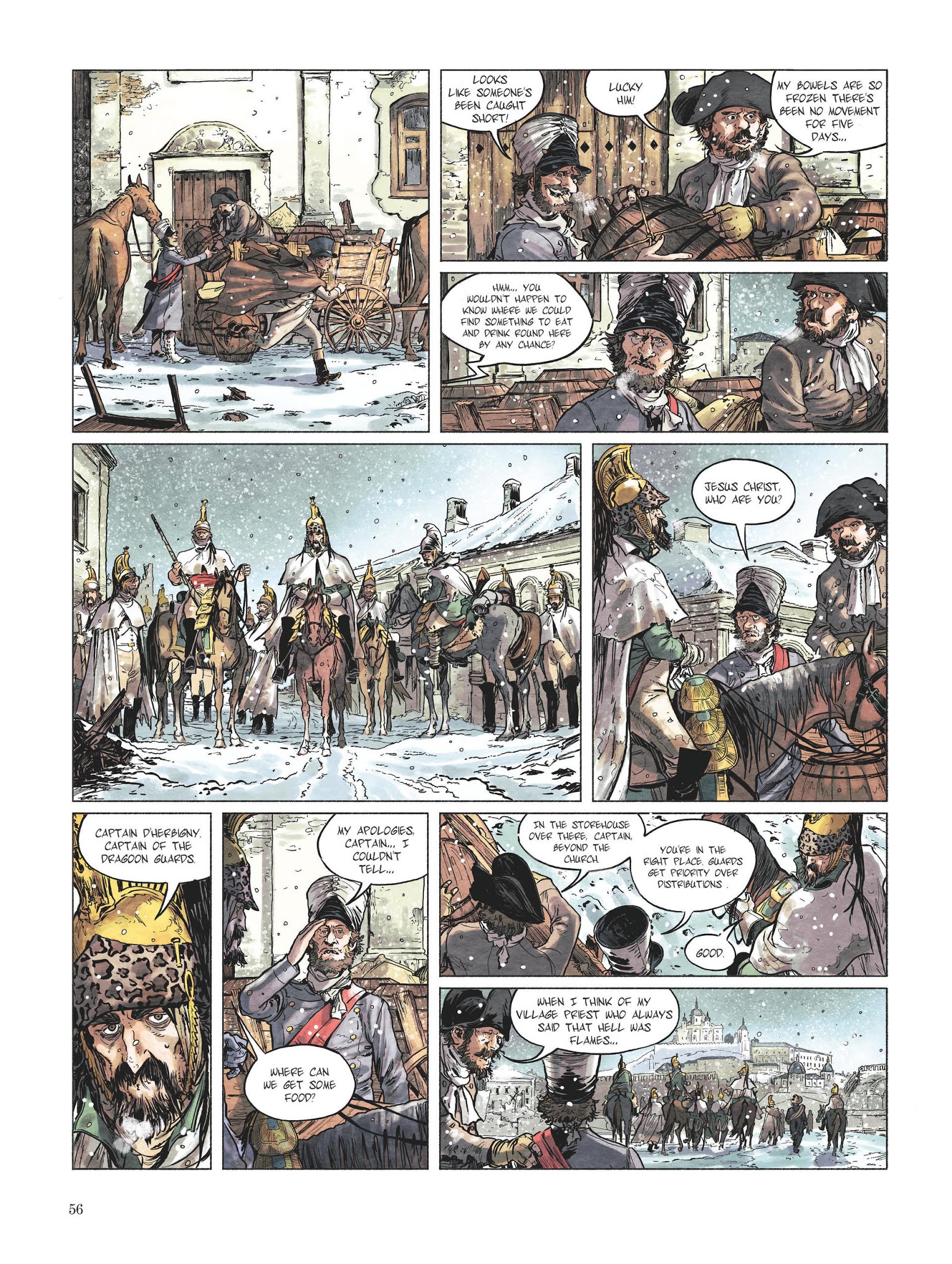 Read online Berezina comic -  Issue #2 - 54