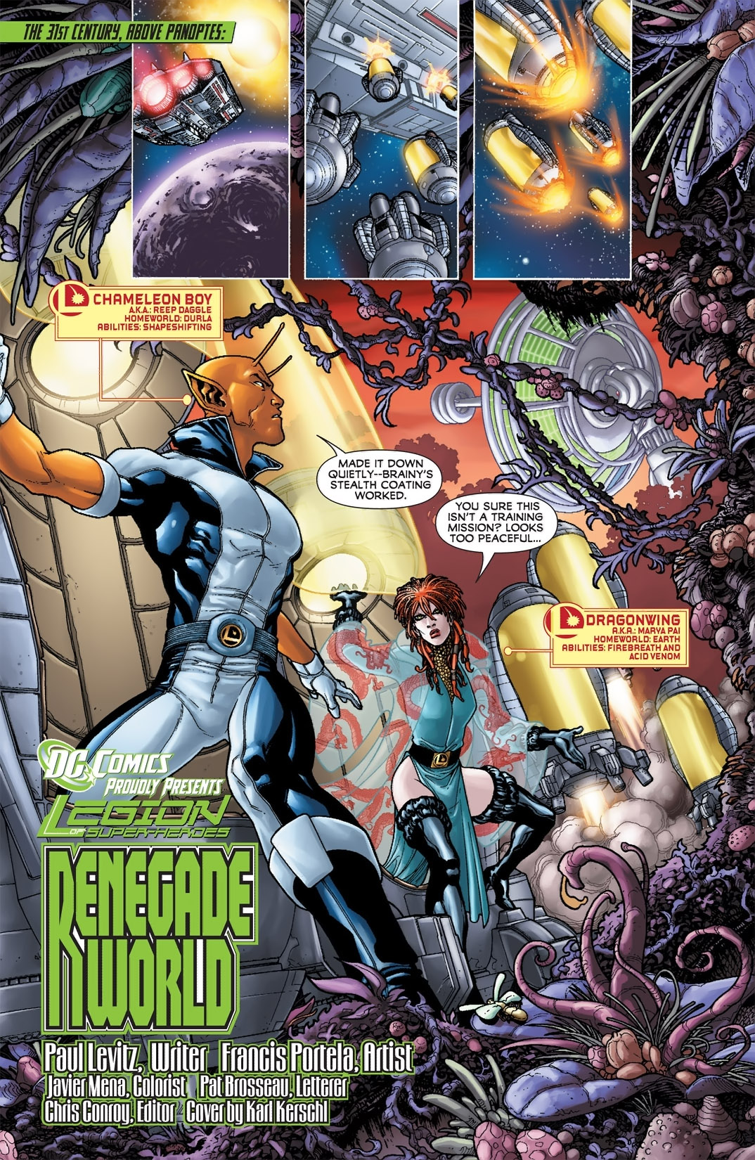 Read online Legion of Super-Heroes (2011) comic -  Issue #1 - 2