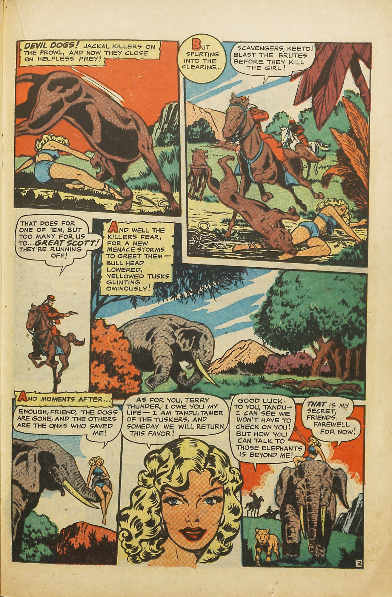 Read online Jungle Comics comic -  Issue #143 - 21