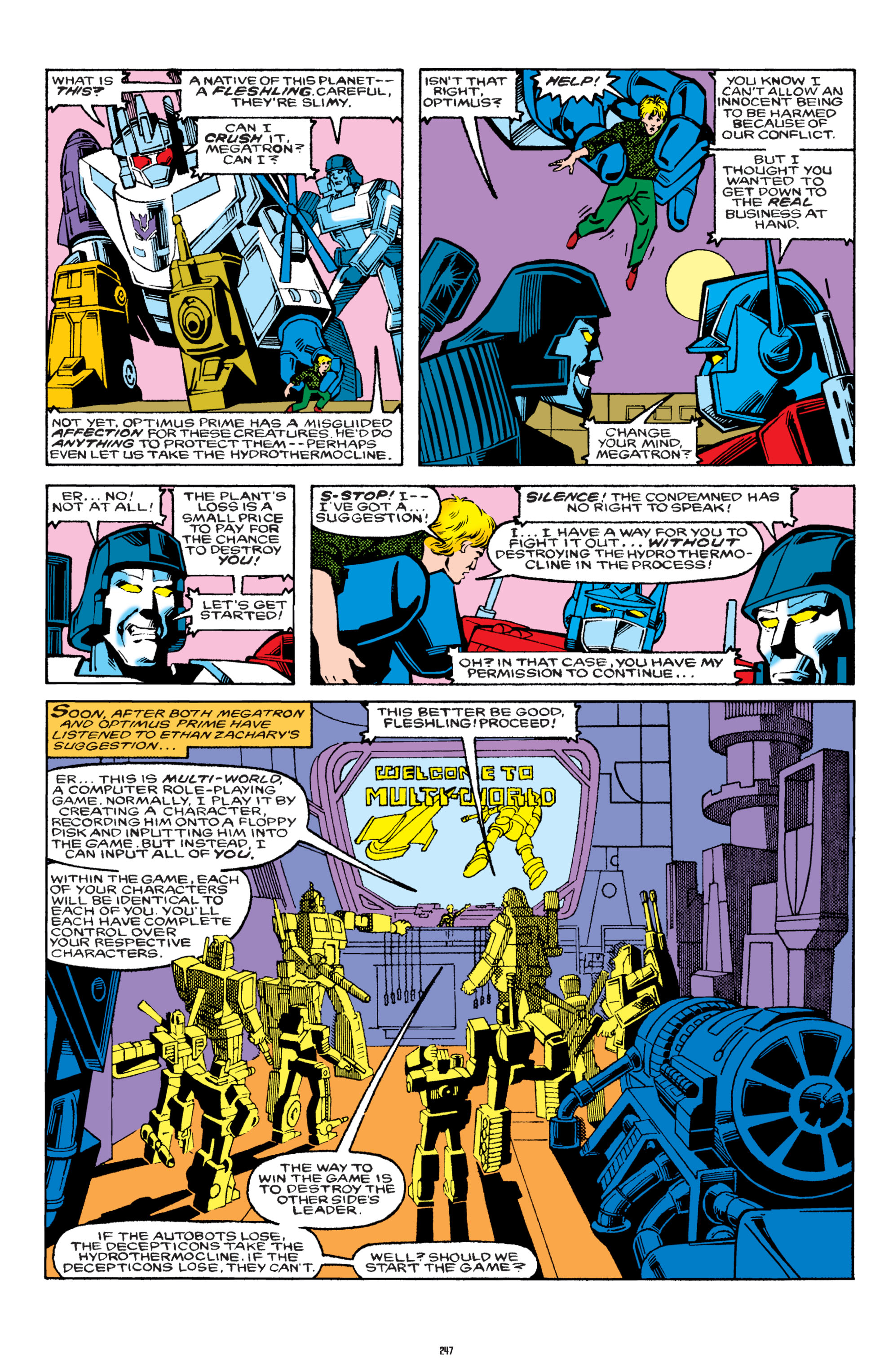 Read online The Transformers Classics comic -  Issue # TPB 2 - 248