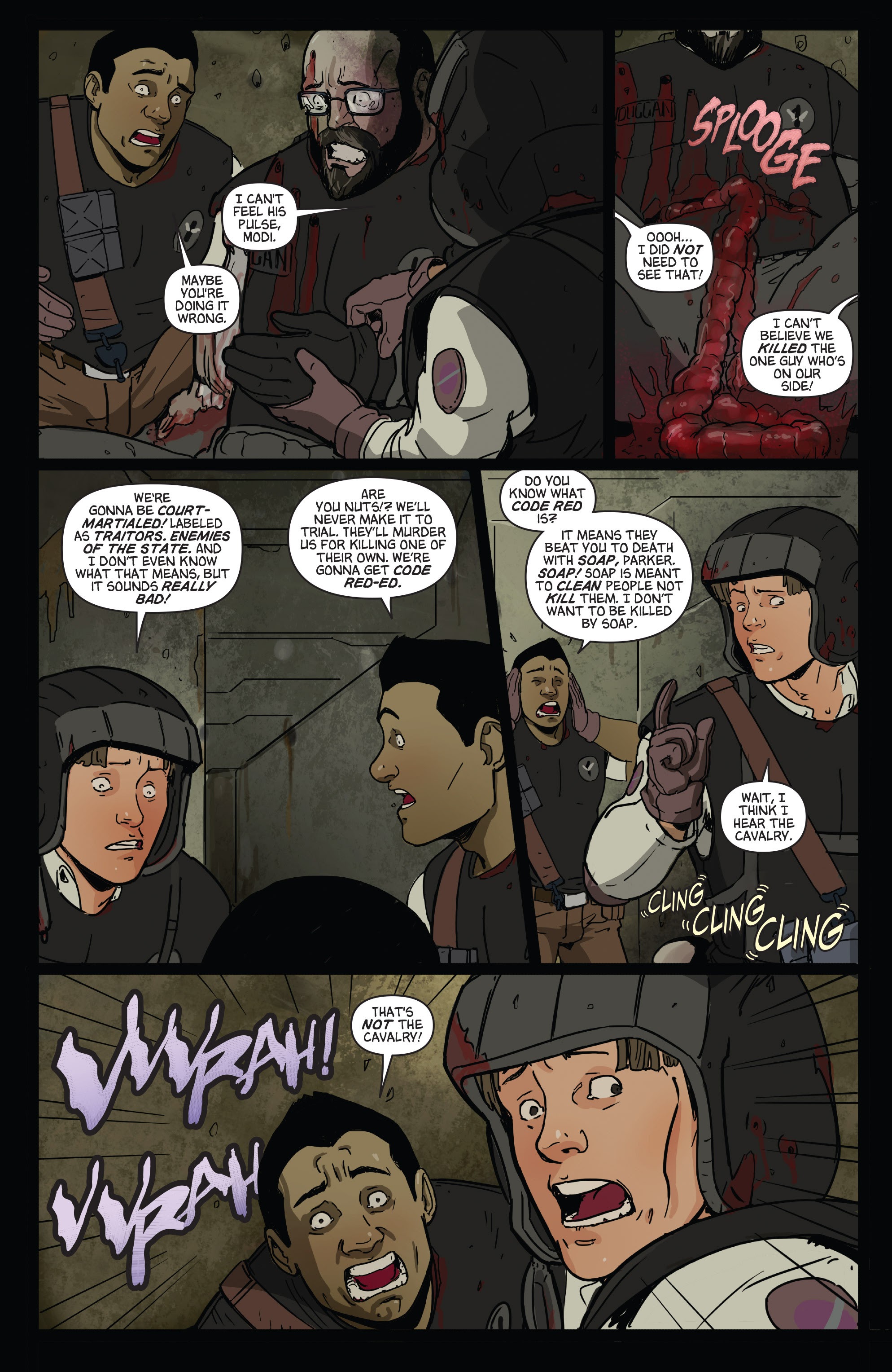 Read online Aliens vs. Parker comic -  Issue # _TPB - 54