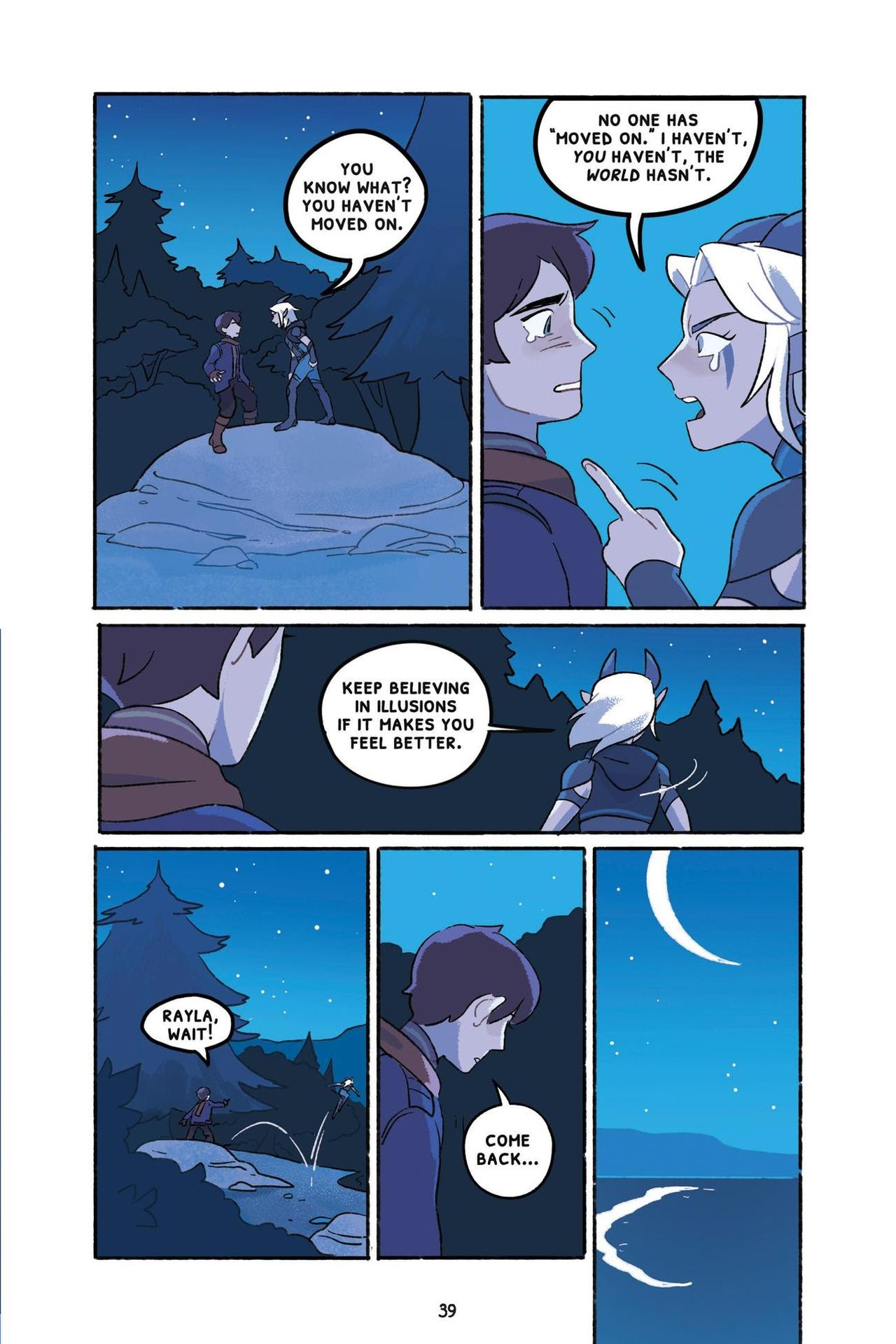 Read online Through the Moon: The Dragon Prince Graphic Novel comic -  Issue # TPB - 43