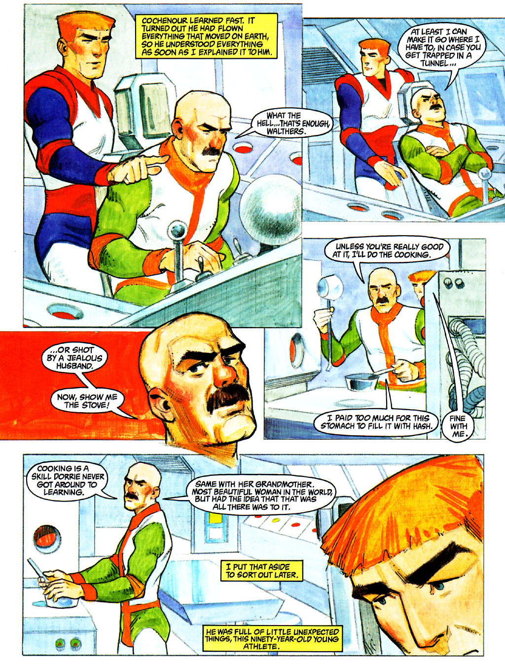 Read online Science Fiction Graphic Novel comic -  Issue #4 - 17