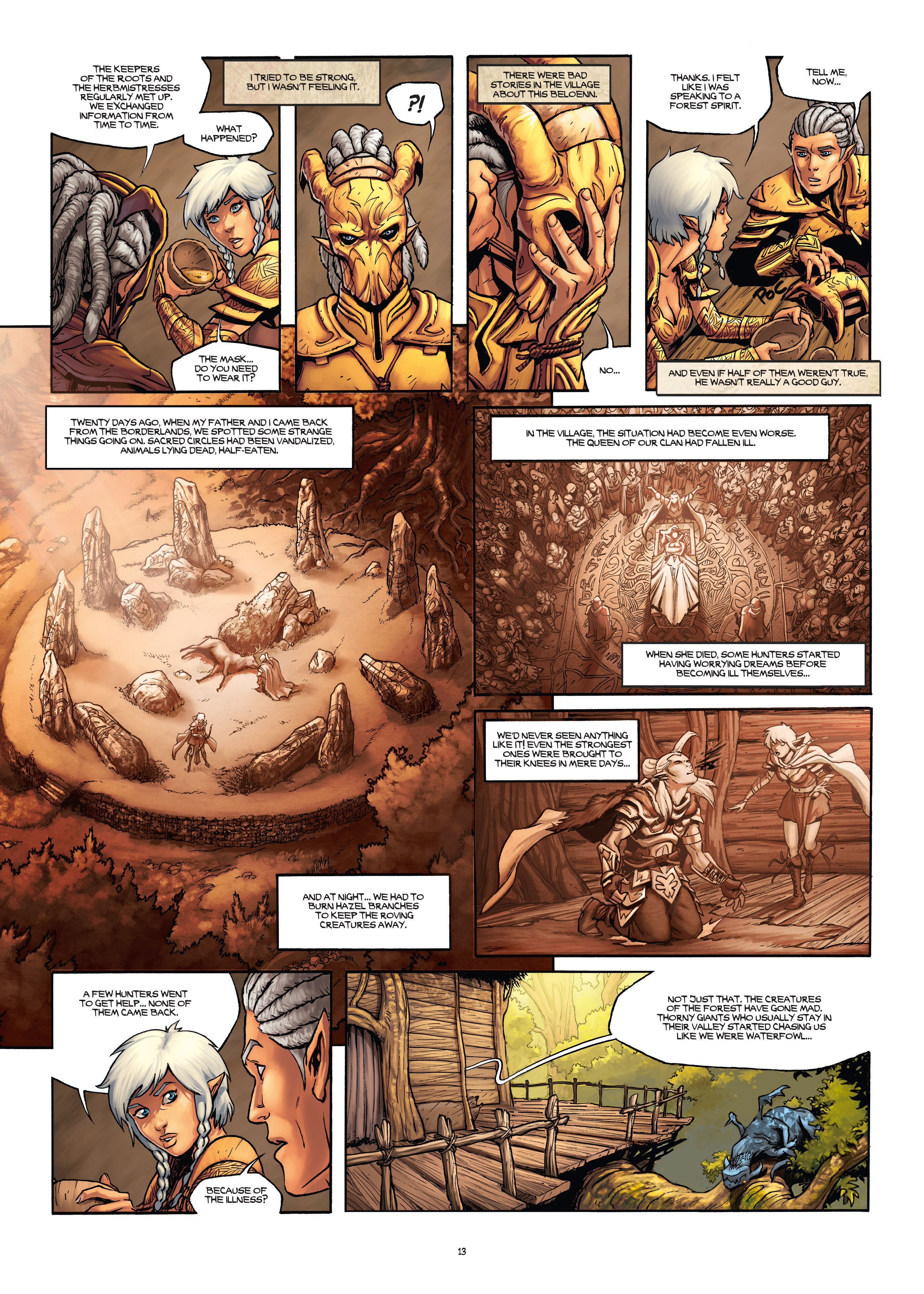 Read online Elves comic -  Issue #22 - 13