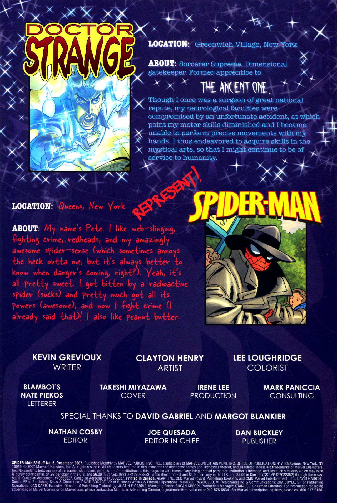 Read online Spider-Man Family comic -  Issue #5 - 2
