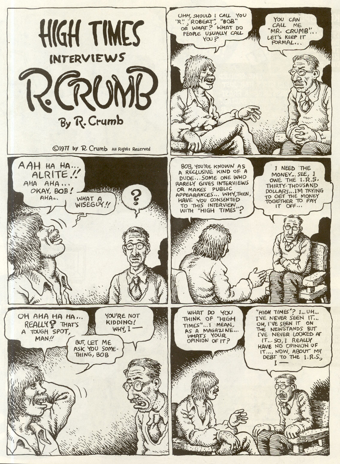 Read online Weirdo comic -  Issue #1 - 30