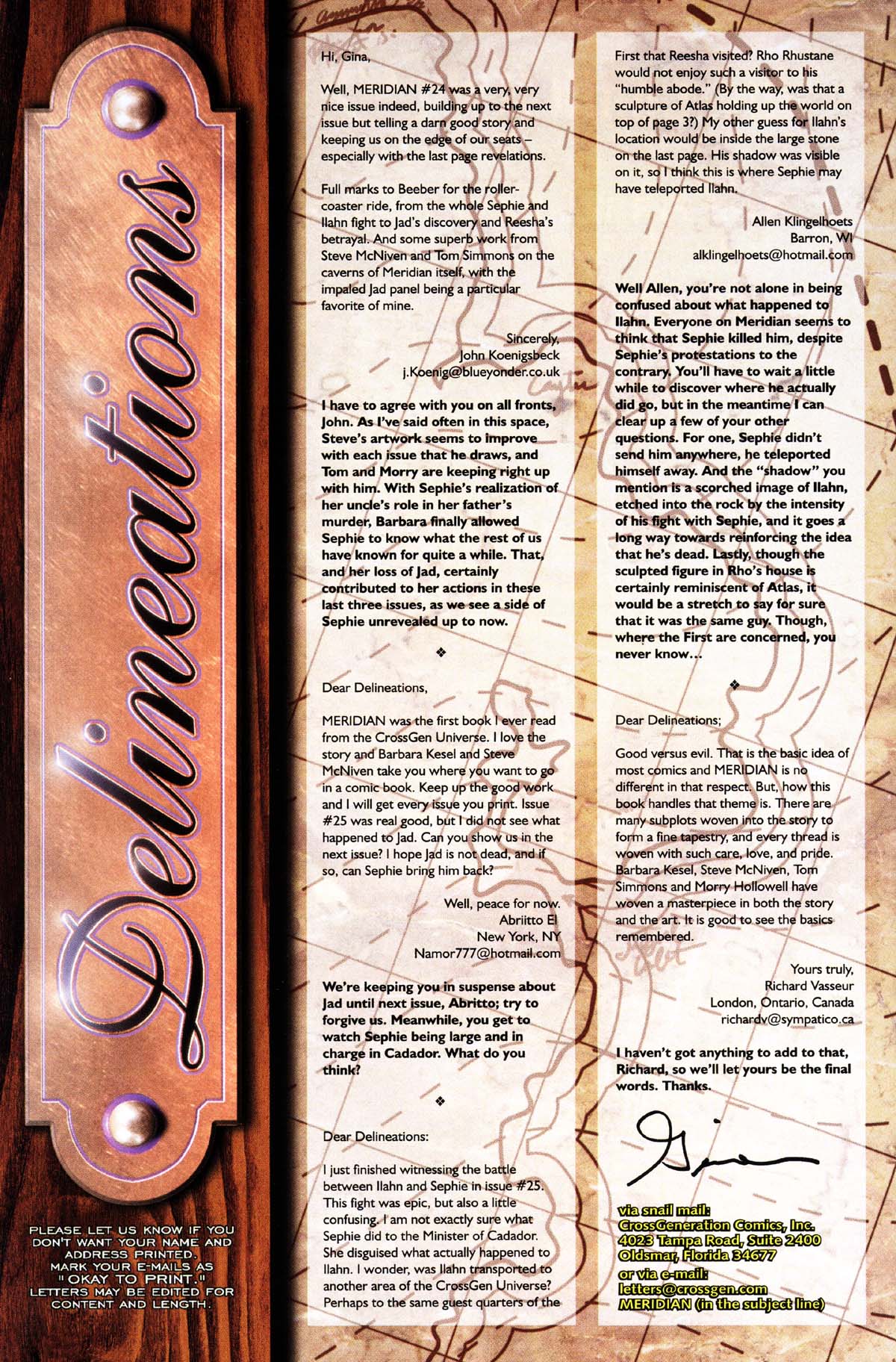 Read online Meridian comic -  Issue #27 - 23