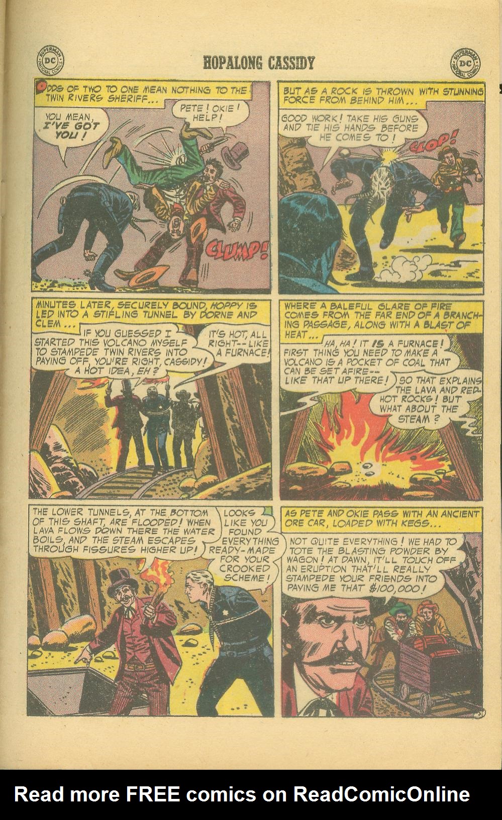 Read online Hopalong Cassidy comic -  Issue #95 - 29