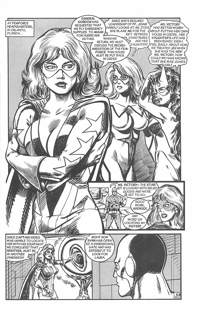 Read online Femforce: The Capricorn Chronicles comic -  Issue # TPB - 11