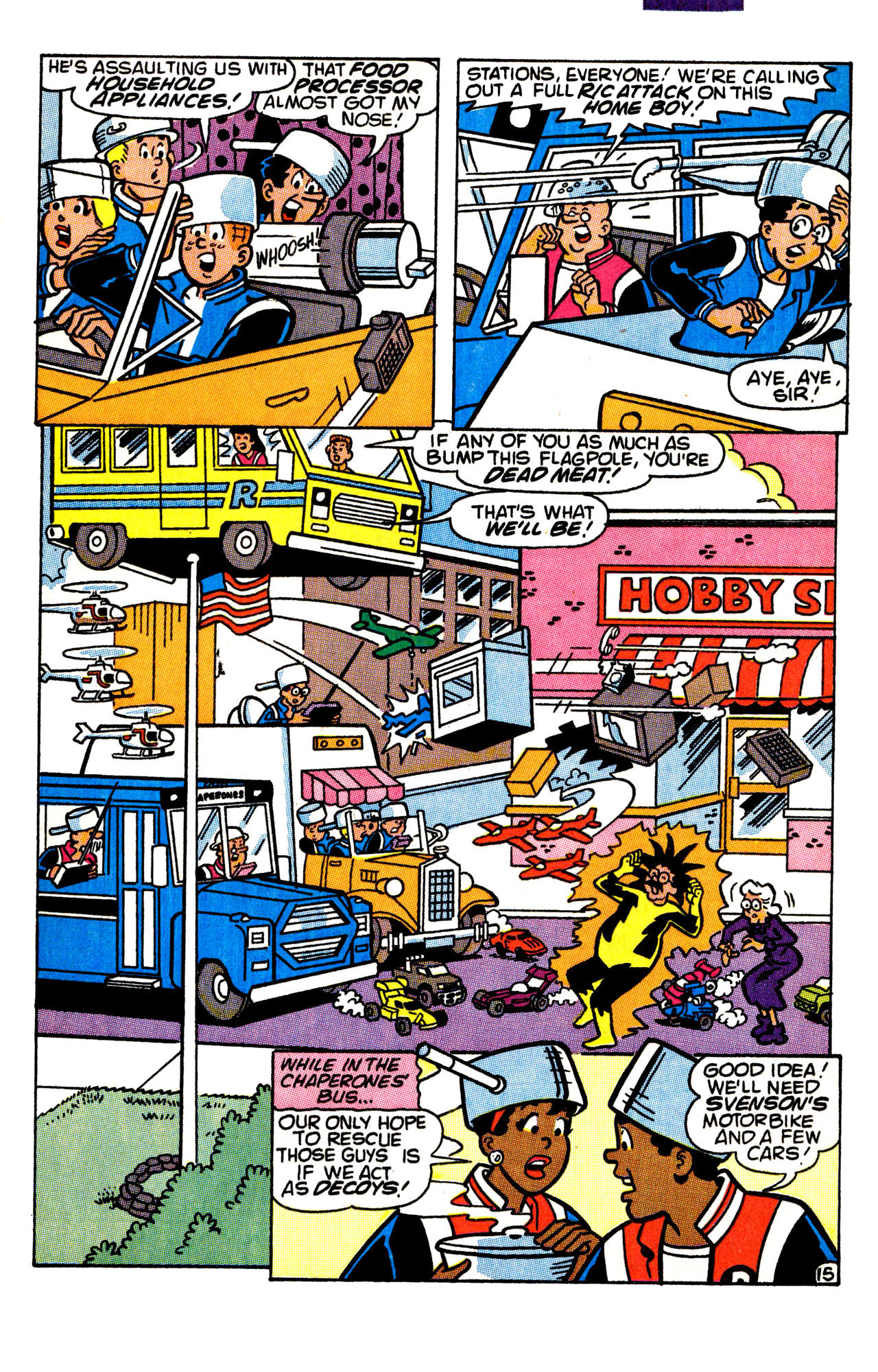 Read online Archie's R/C Racers comic -  Issue #7 - 23