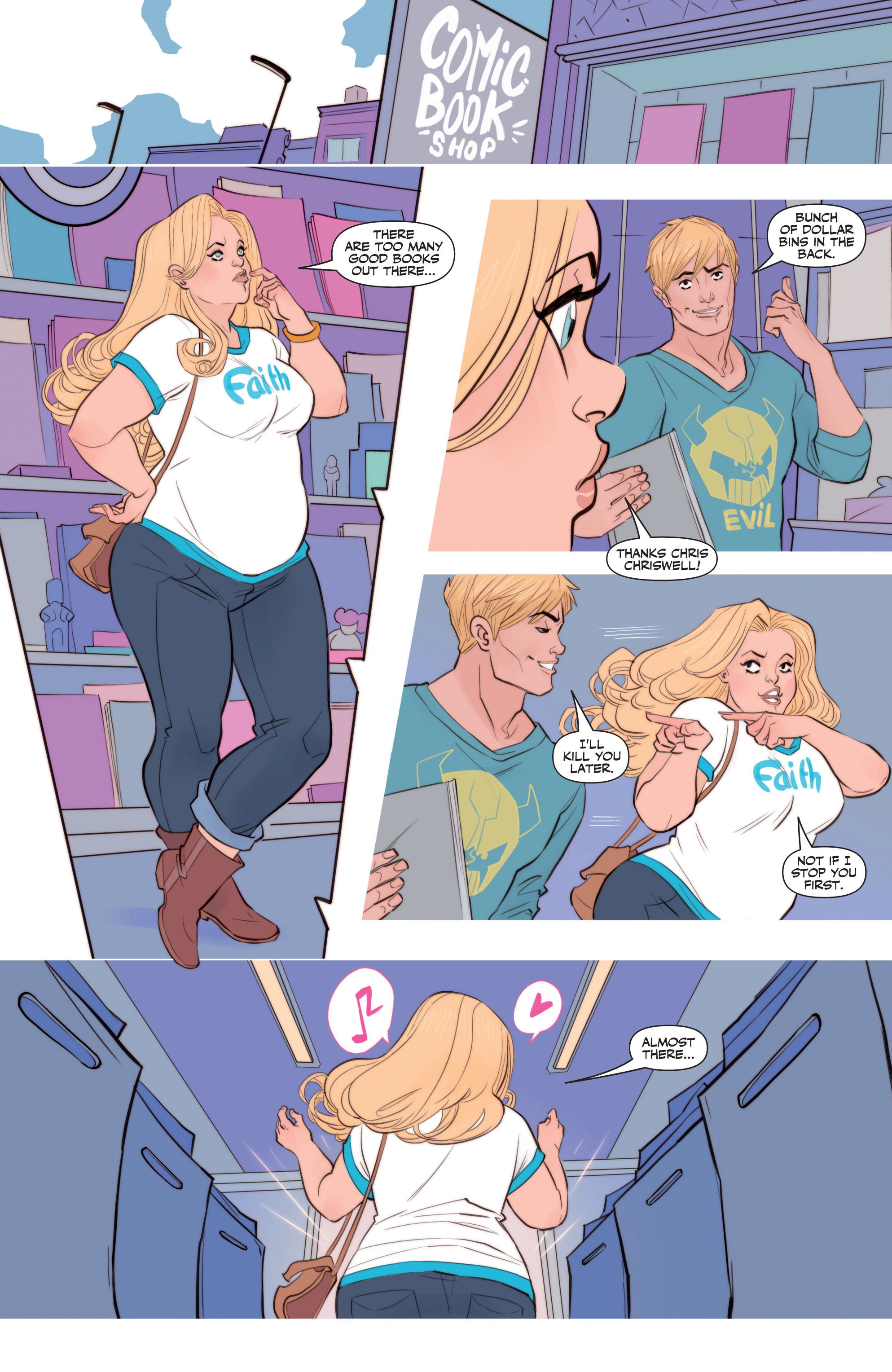 Read online Faith (II) comic -  Issue #7 - 8