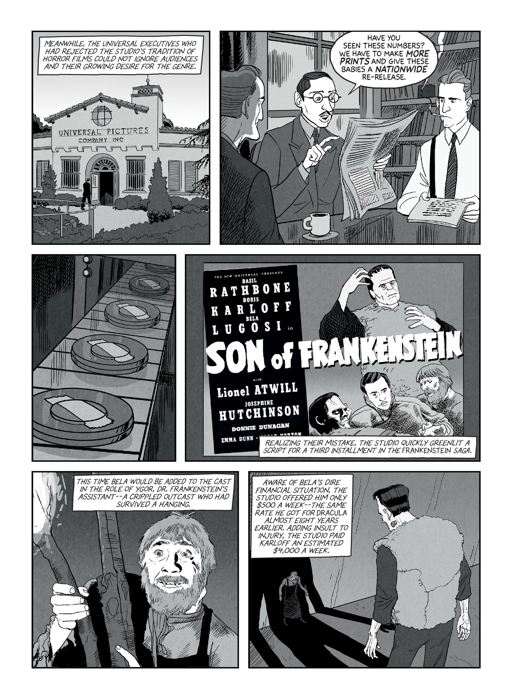 Read online Lugosi: The Rise & Fall of Hollywood's Dracula comic -  Issue # TPB (Part 2) - 6