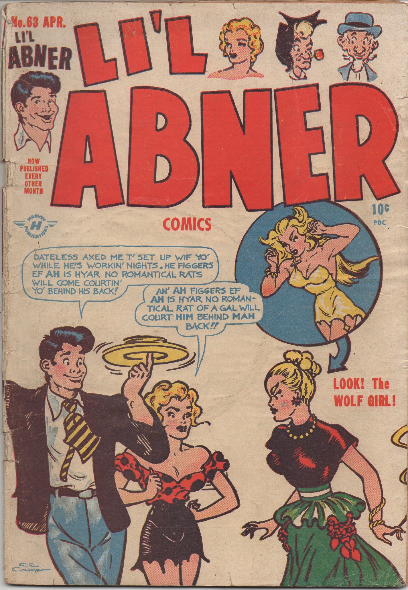 Read online Li'l Abner Comics comic -  Issue #63 - 1