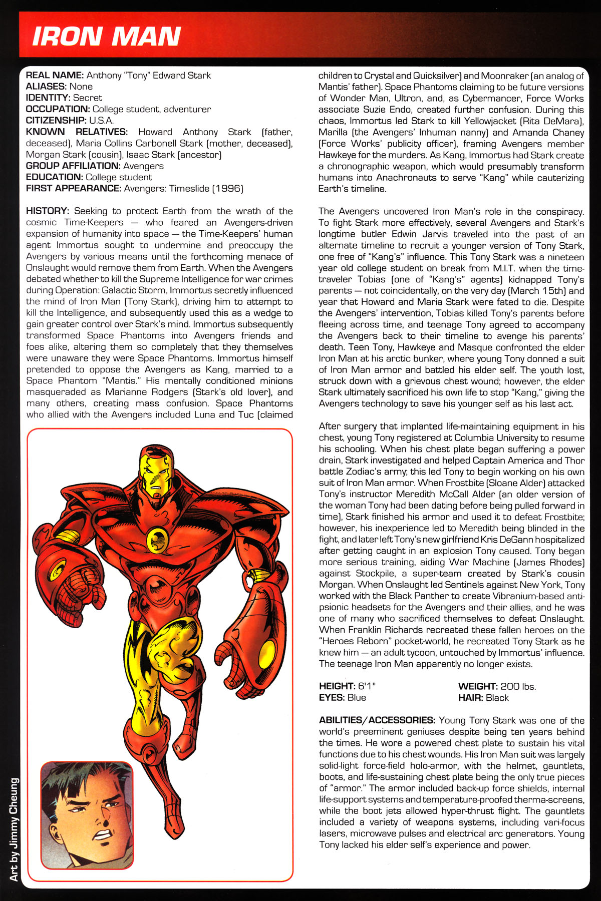 Read online Marvel Legacy:  The 1990's Handbook comic -  Issue # Full - 26