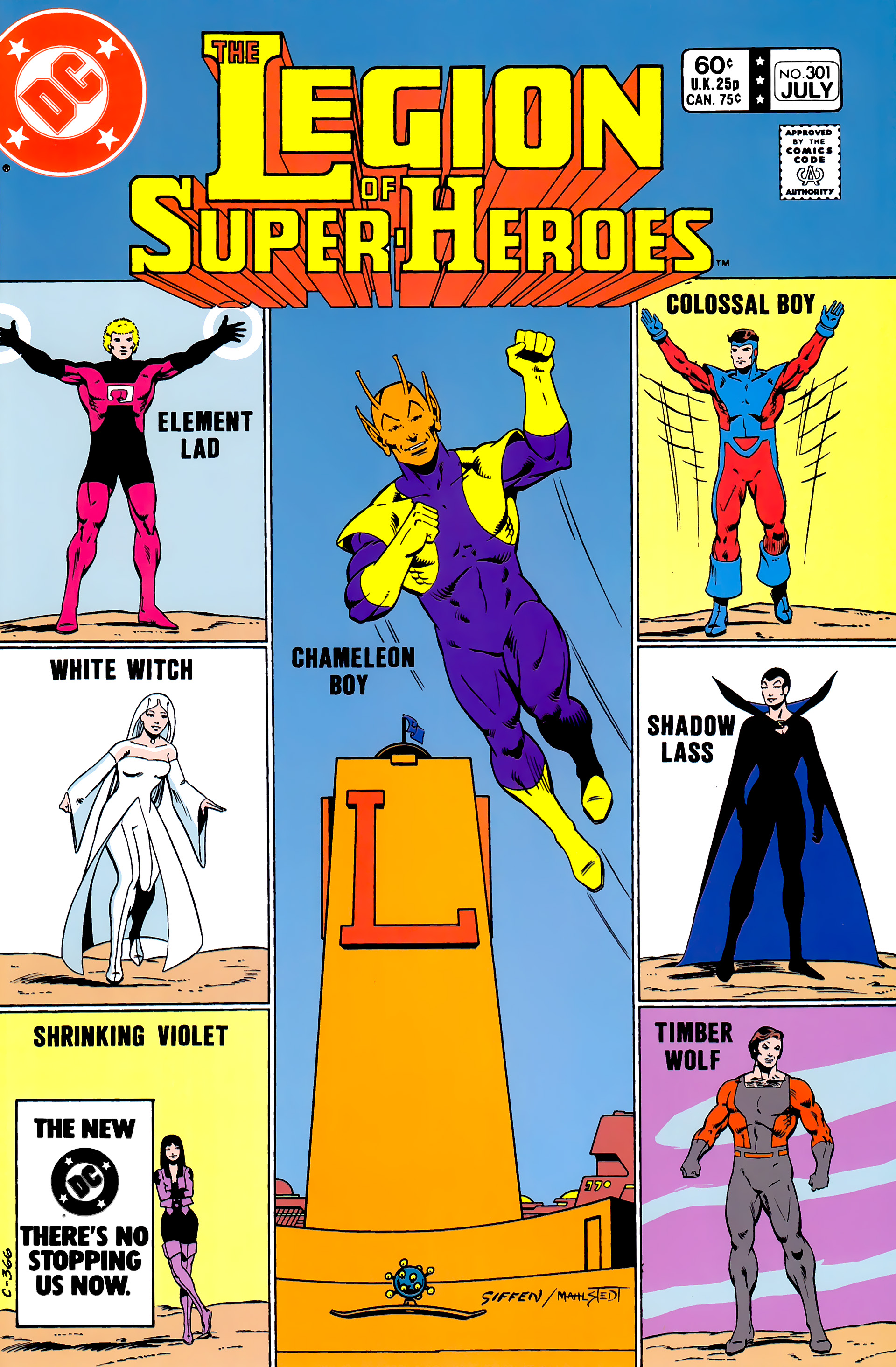 Read online Legion of Super-Heroes (1980) comic -  Issue #301 - 1