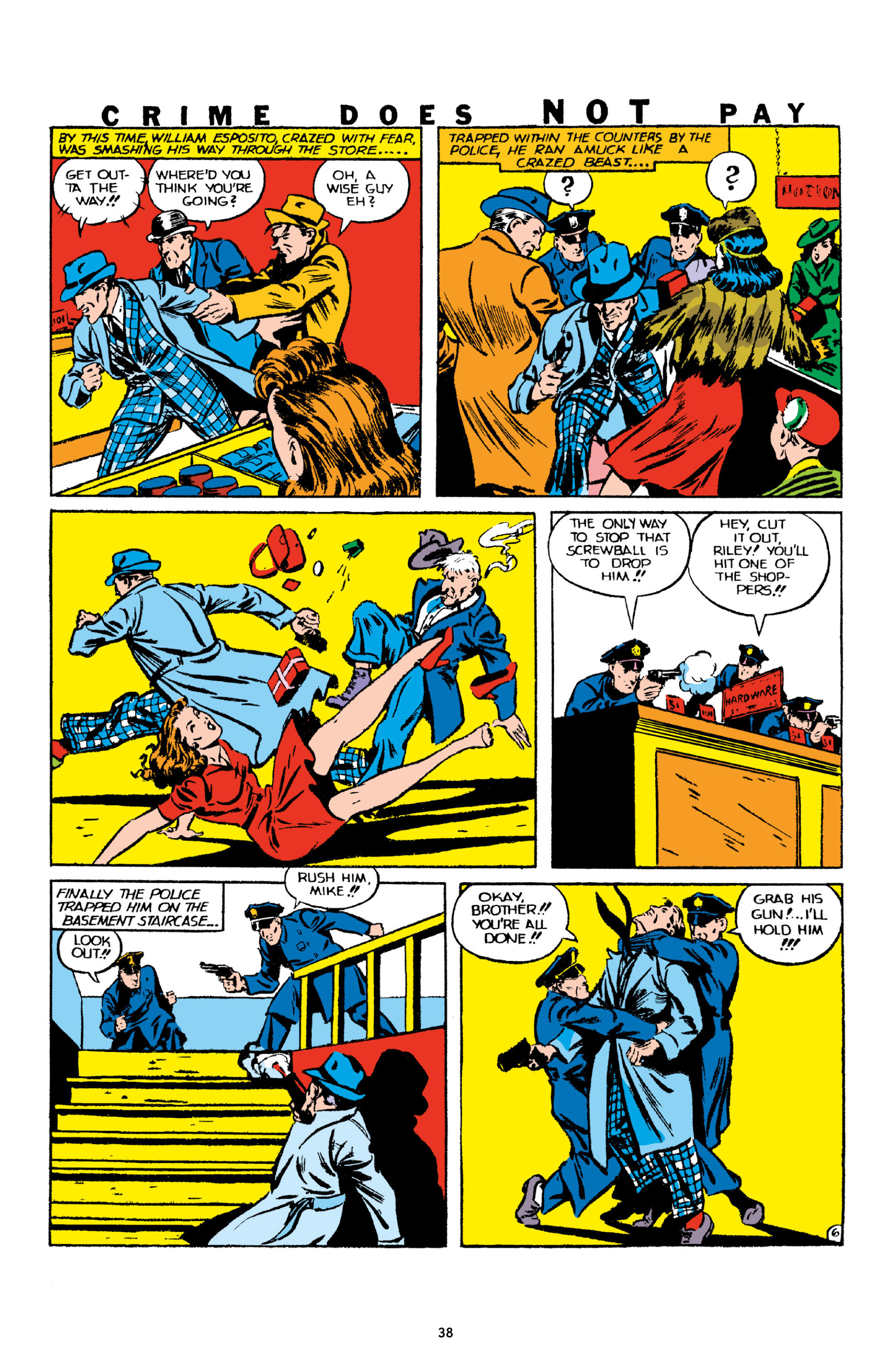 Read online Crime Does Not Pay Archives comic -  Issue # TPB 1 (Part 1) - 41