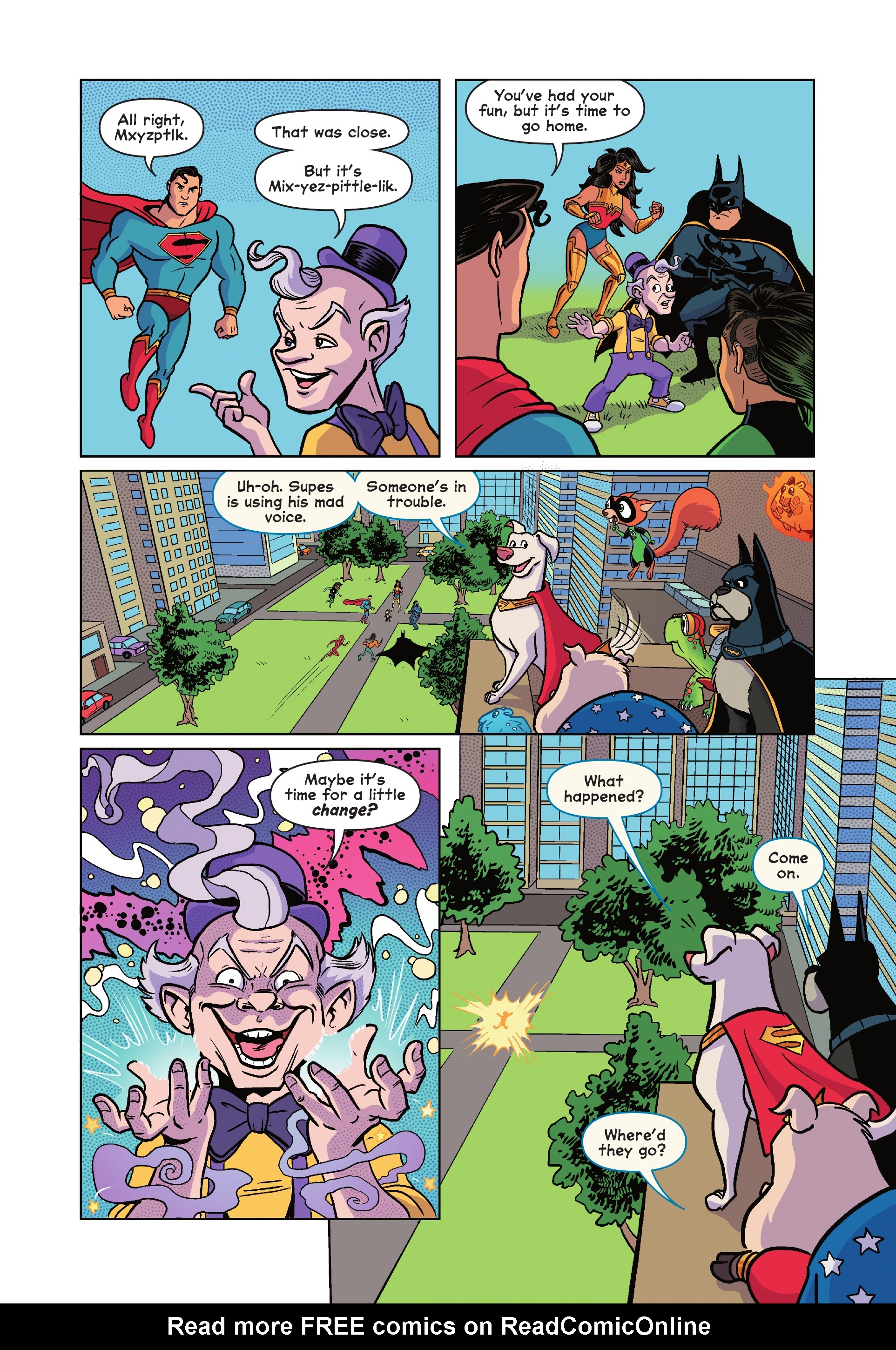 Read online DC League of Super-Pets: The Great Mxy-Up comic -  Issue # TPB (Part 1) - 52