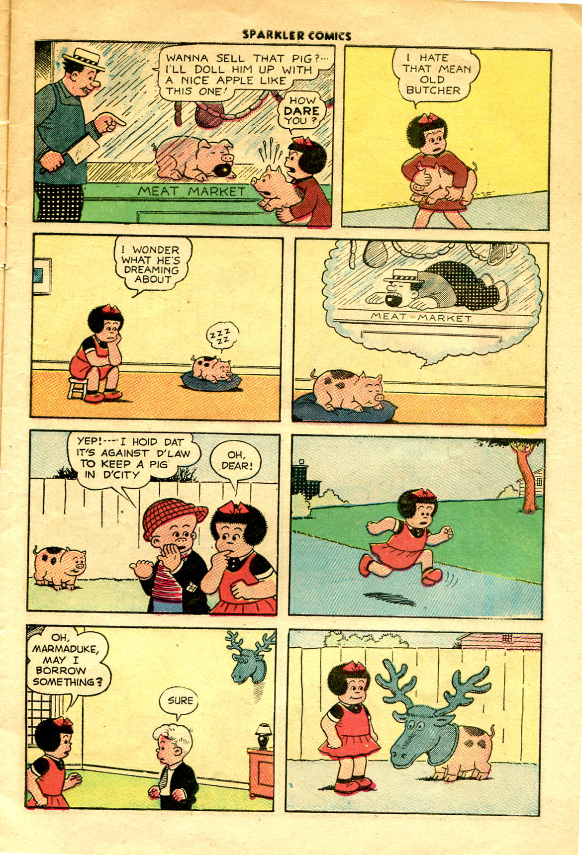 Read online Sparkler Comics comic -  Issue #67 - 5