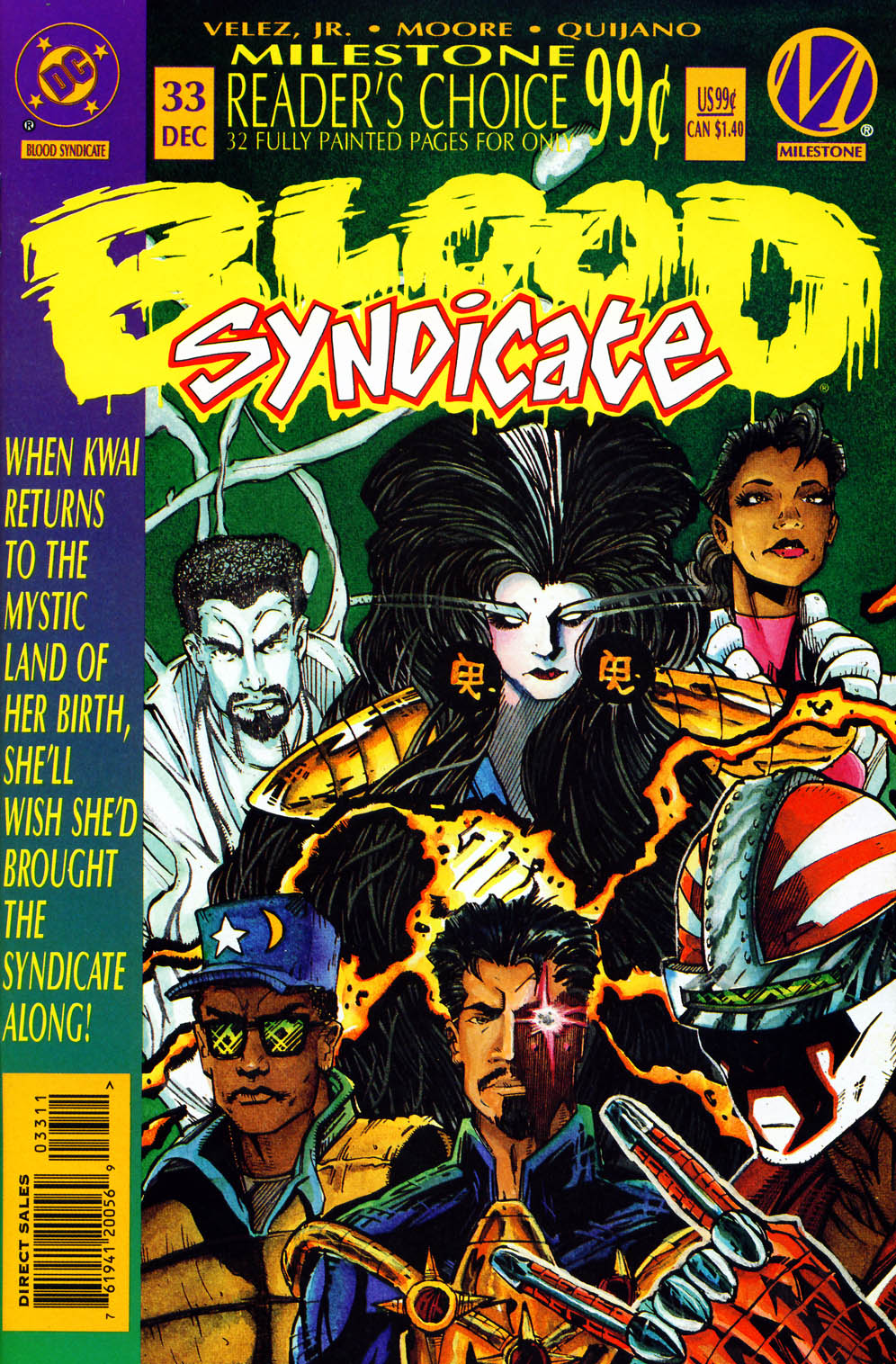 Read online Blood Syndicate comic -  Issue #33 - 1