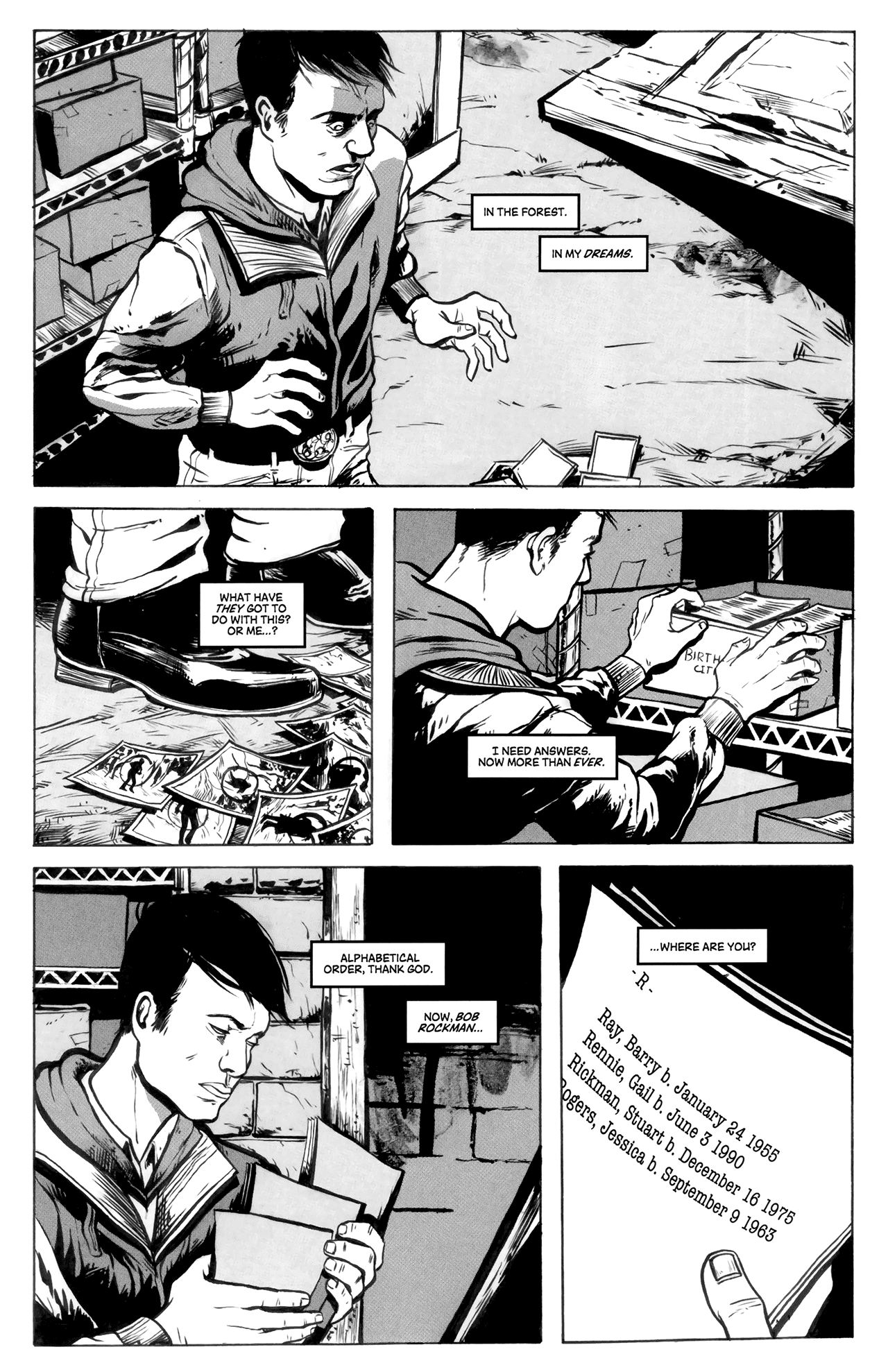 Read online Memoir comic -  Issue #4 - 16