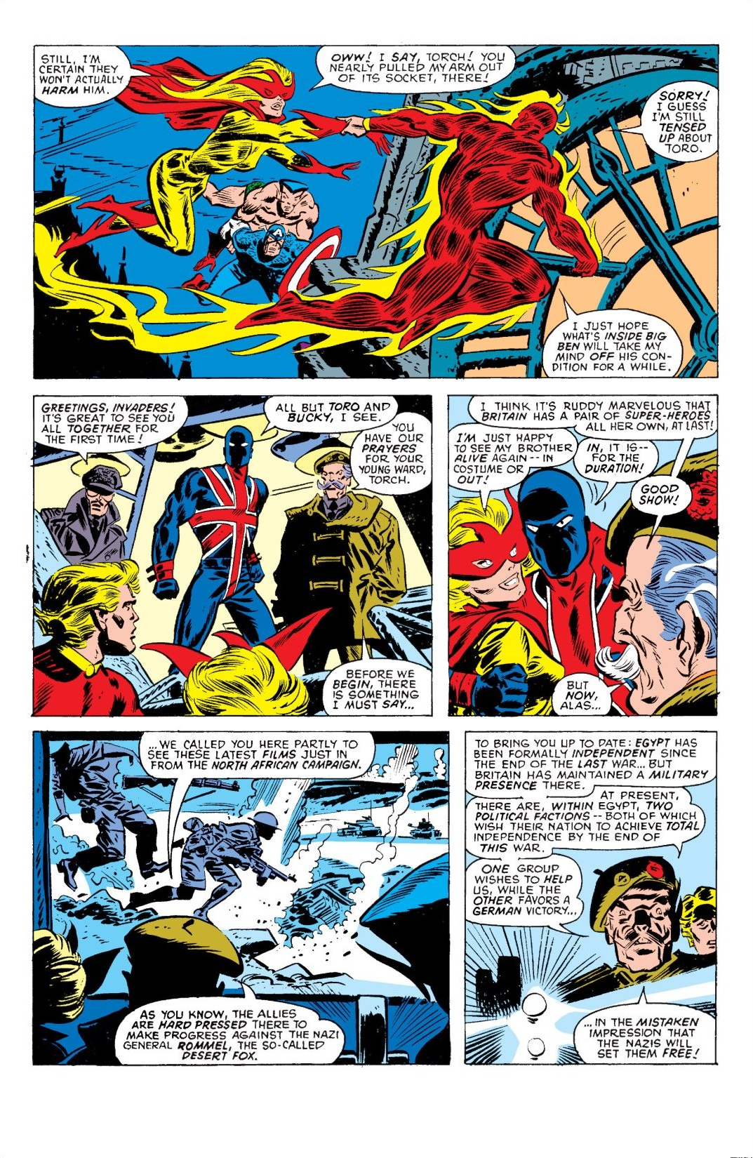 Read online The Invaders Classic comic -  Issue # TPB 2 (Part 1) - 9