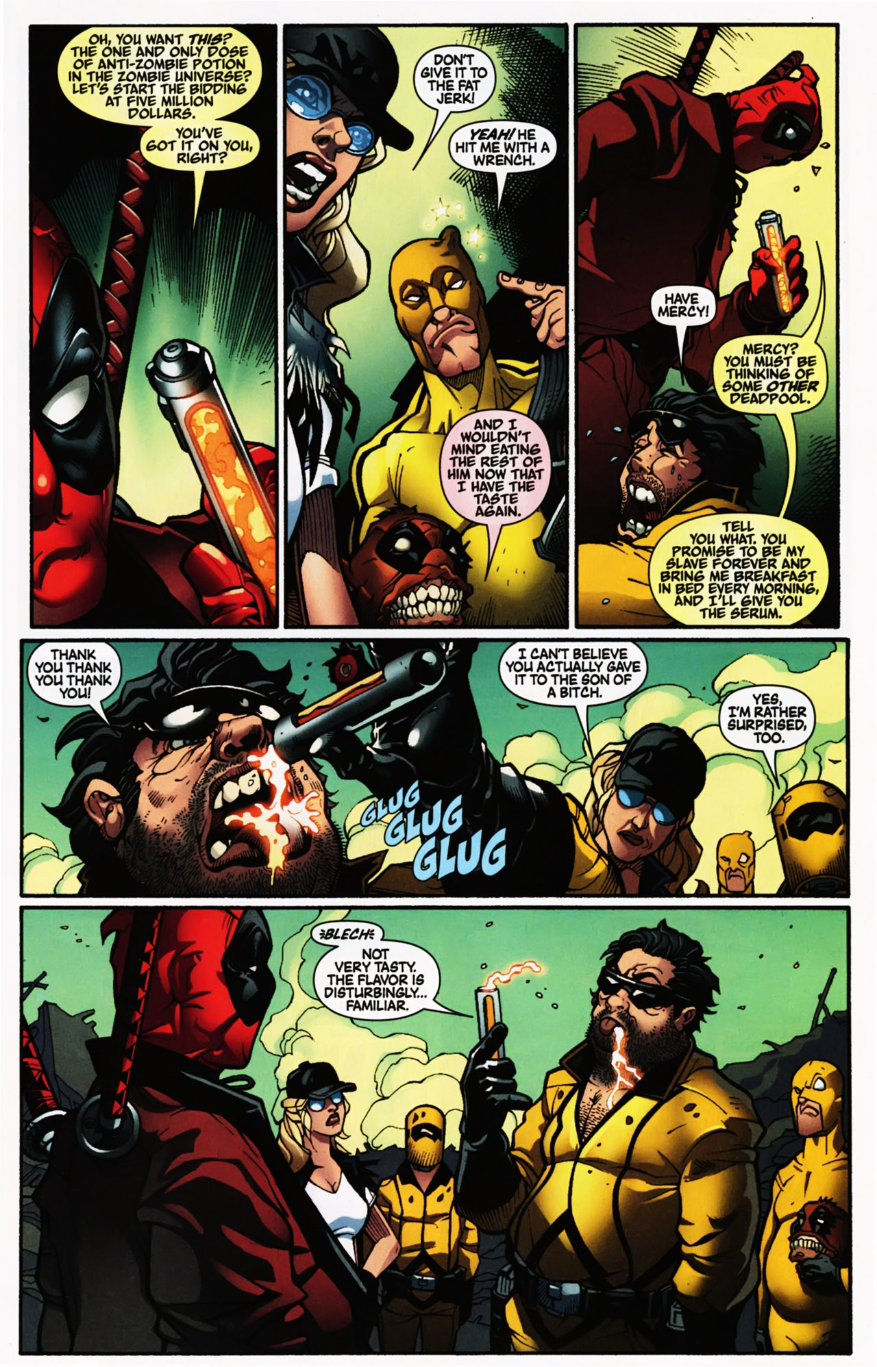 Read online Deadpool: Merc With a Mouth comic -  Issue #13 - 4