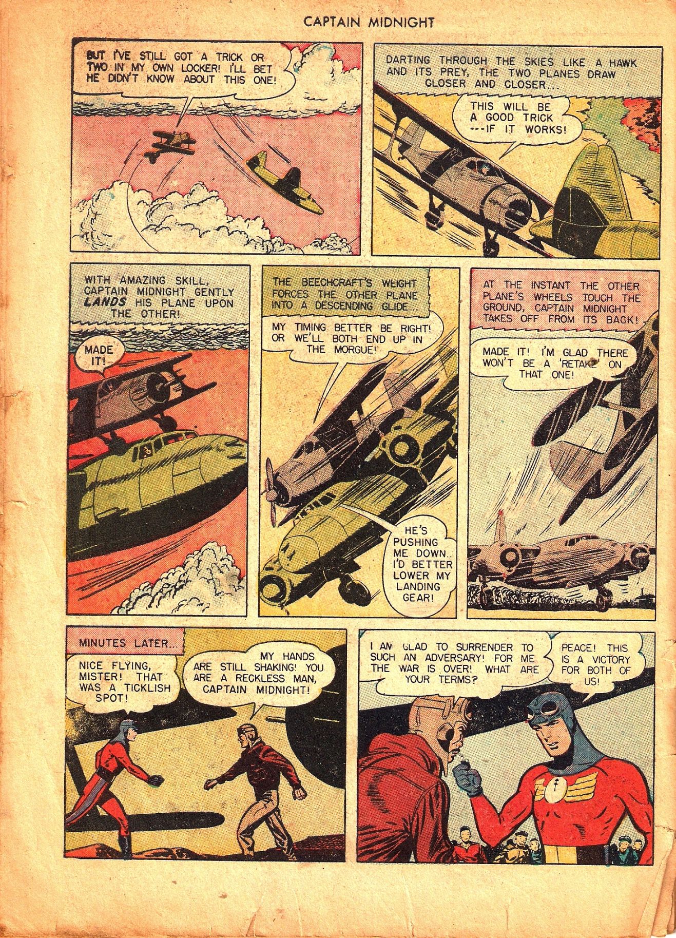 Read online Captain Midnight (1942) comic -  Issue #49 - 37