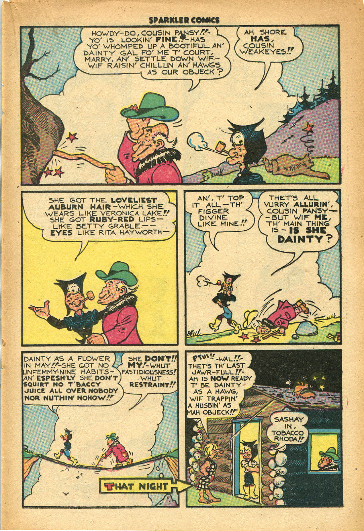 Read online Sparkler Comics comic -  Issue #65 - 31
