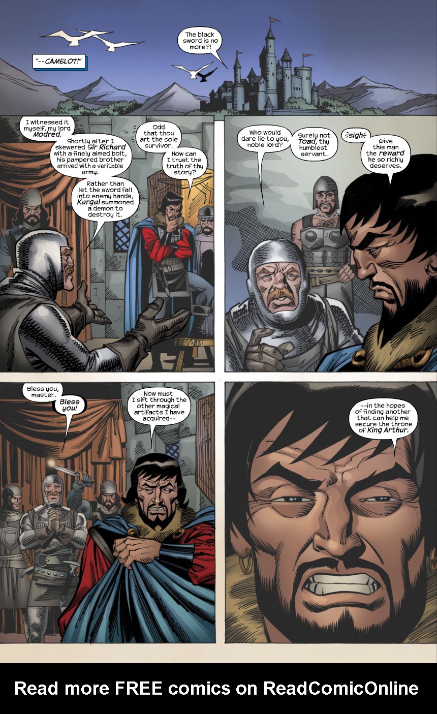 Read online Black Knight (2009) comic -  Issue #4 - 7