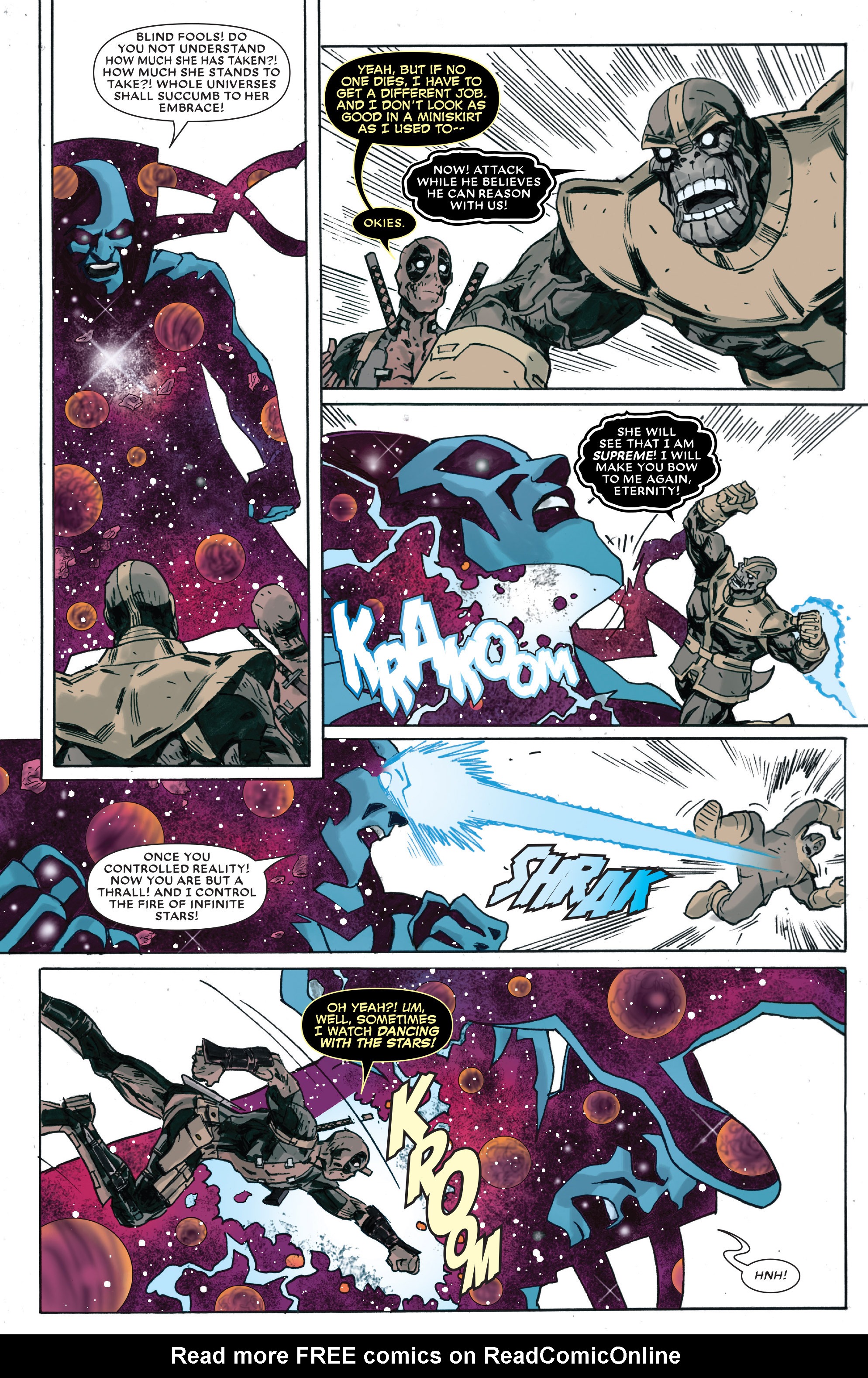 Read online Deadpool vs. Thanos comic -  Issue #4 - 8