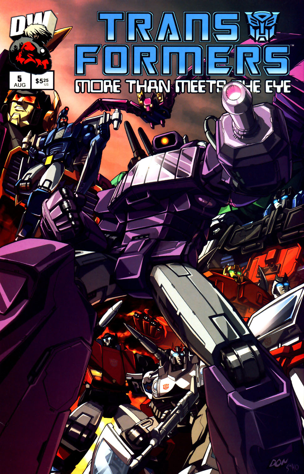 Read online Transformers: More than Meets the Eye comic -  Issue #5 - 1