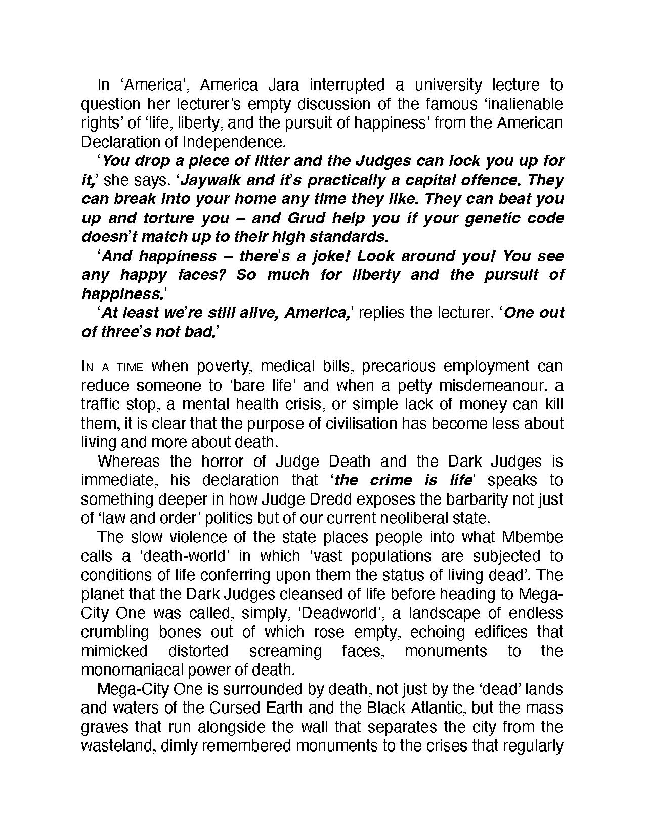 Read online I am the Law: How Judge Dredd Predicted Our Future comic -  Issue # TPB (Part 4) - 7