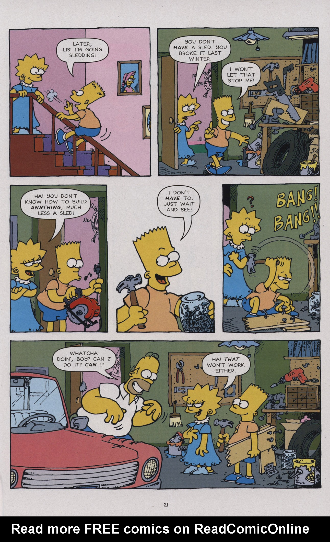 Read online The Simpsons Winter Wingding comic -  Issue #6 - 23