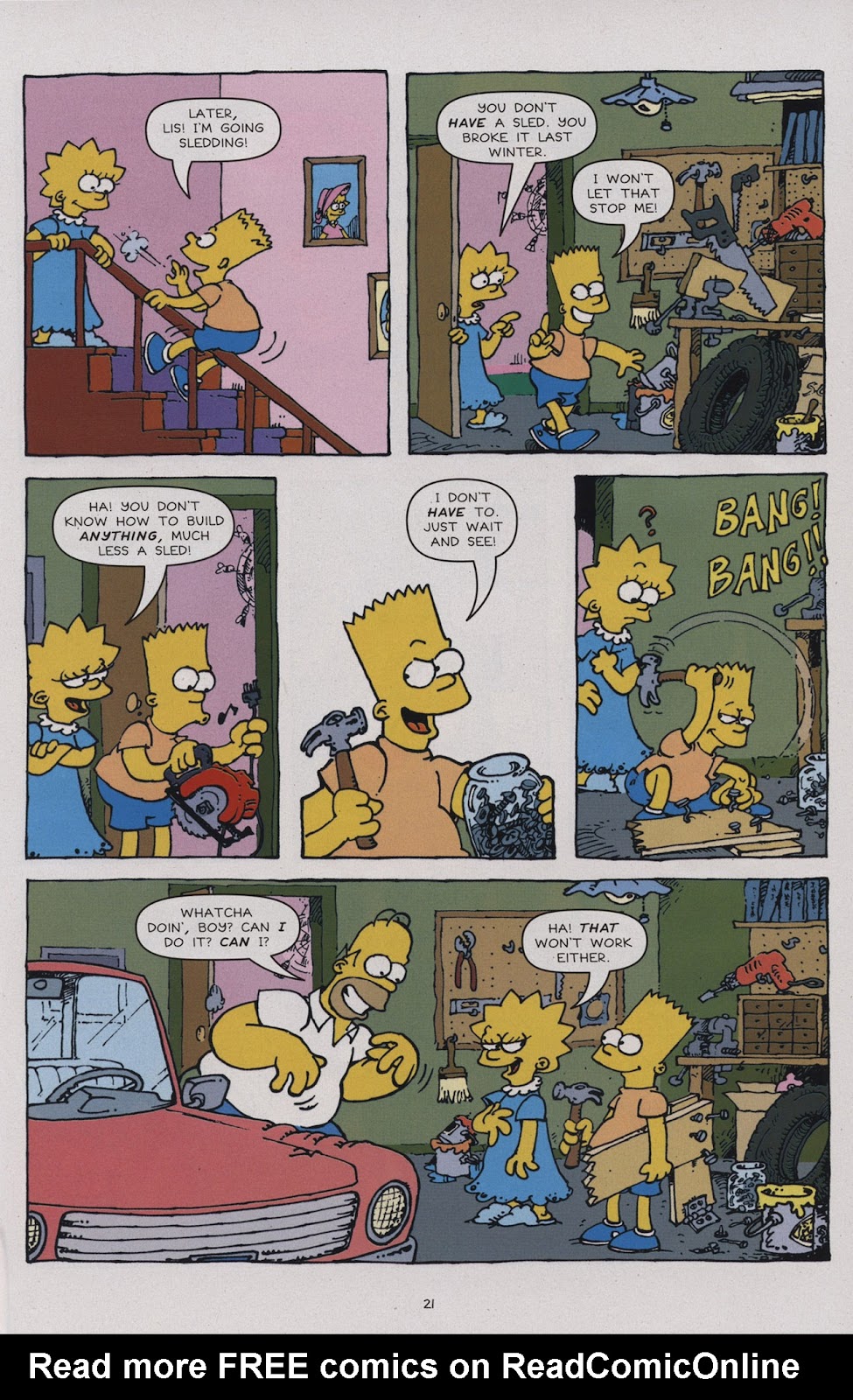 The Simpsons Winter Wingding issue 6 - Page 23