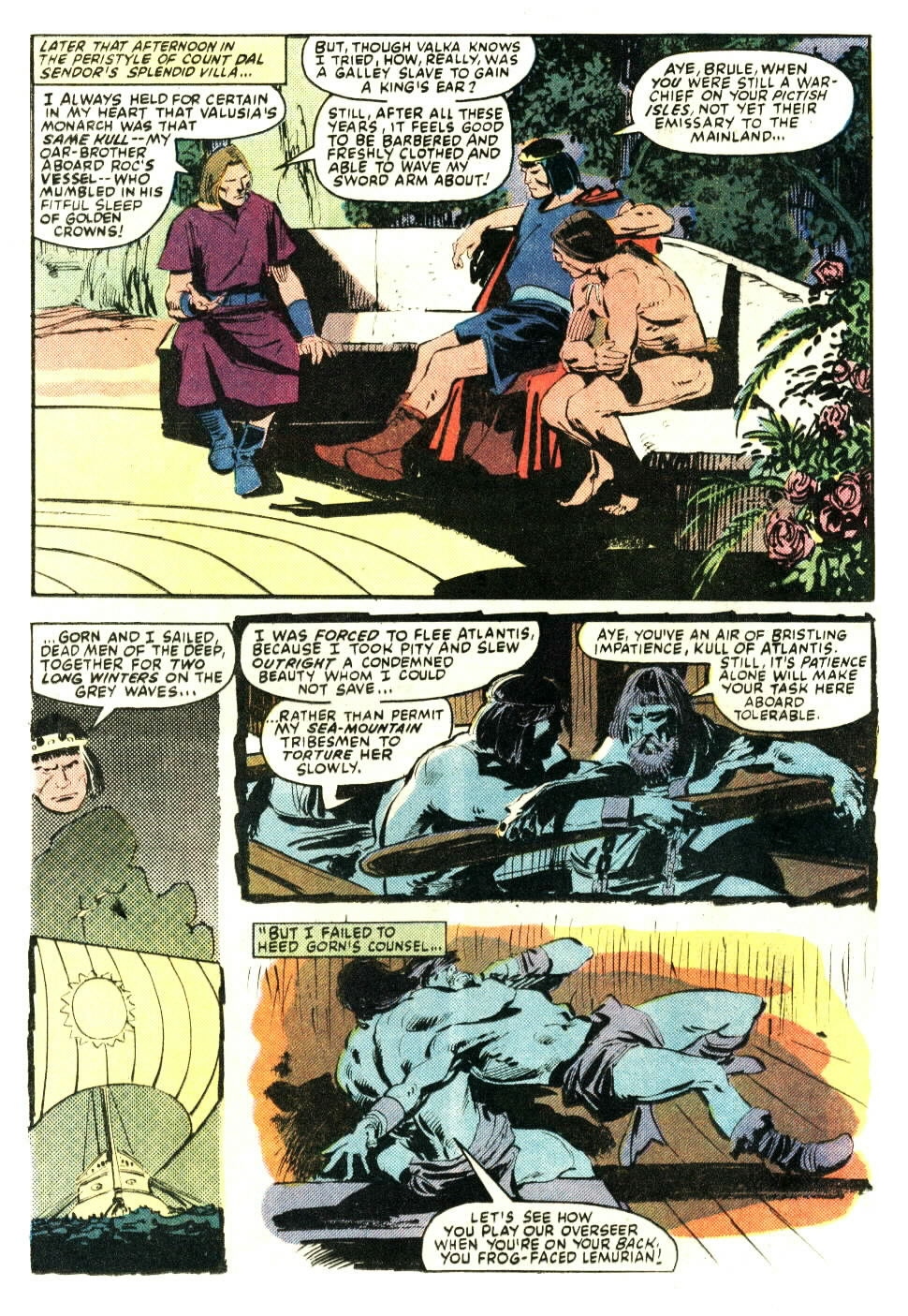 Read online Kull The Conqueror (1983) comic -  Issue #3 - 12