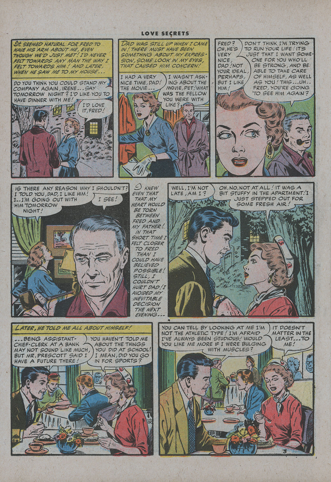 Read online Love Secrets (1953) comic -  Issue #46 - 14