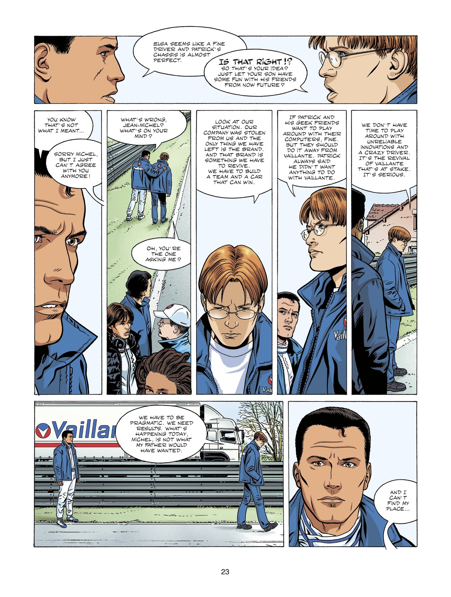Read online Michel Vaillant comic -  Issue #6 - 23