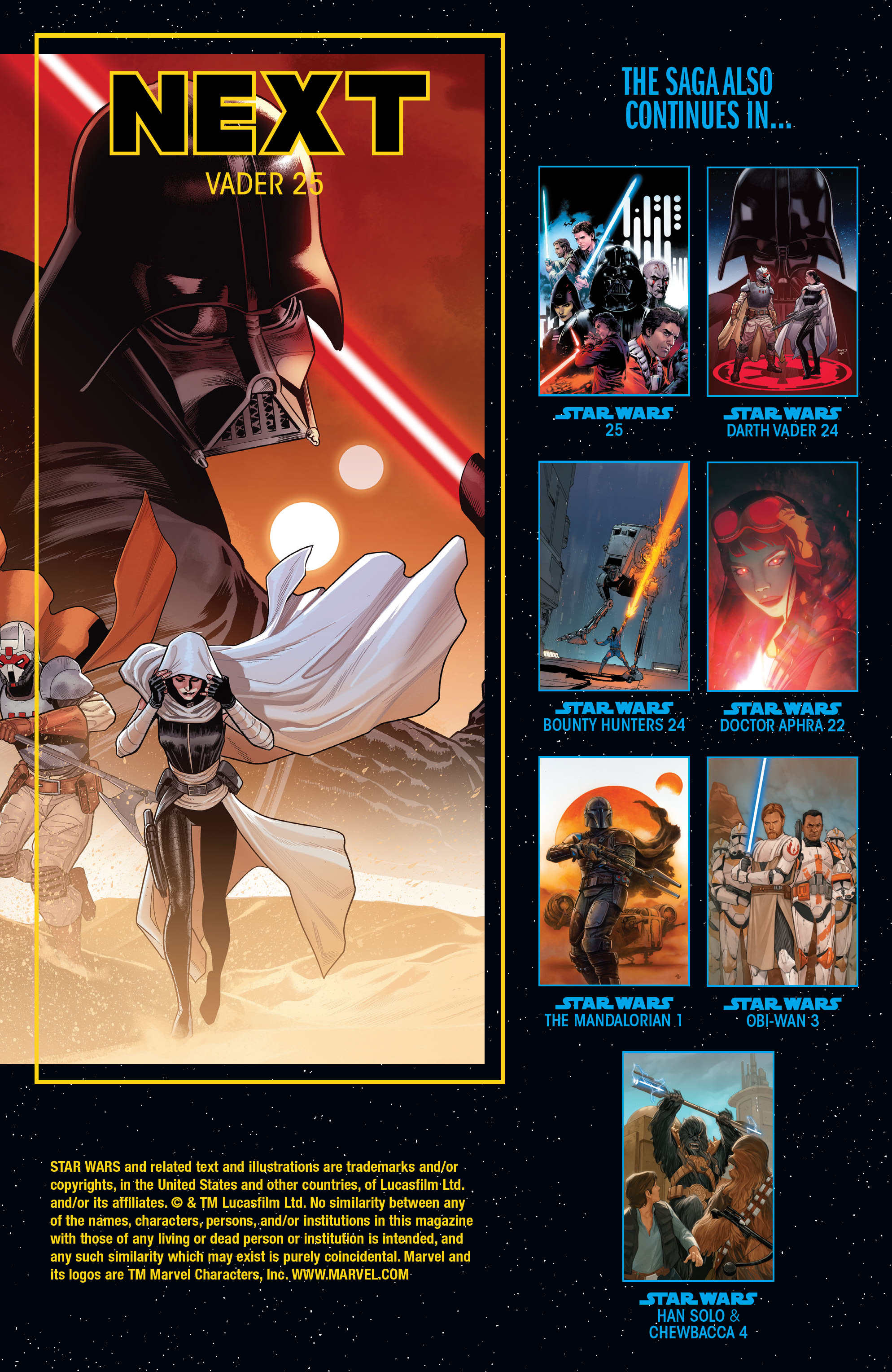 Read online Star Wars: Darth Vader (2020) comic -  Issue #24 - 23