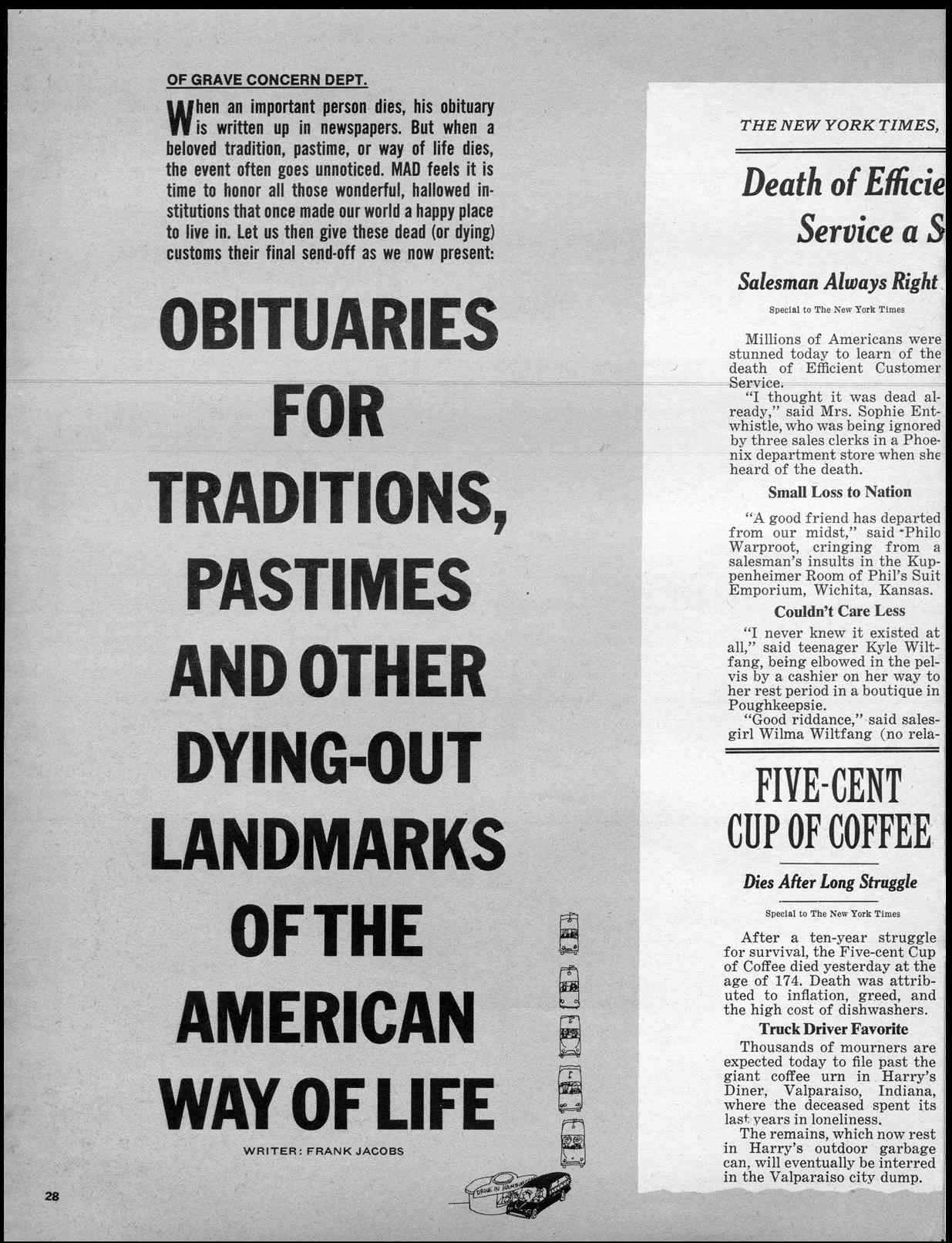 Read online MAD comic -  Issue #136 - 30