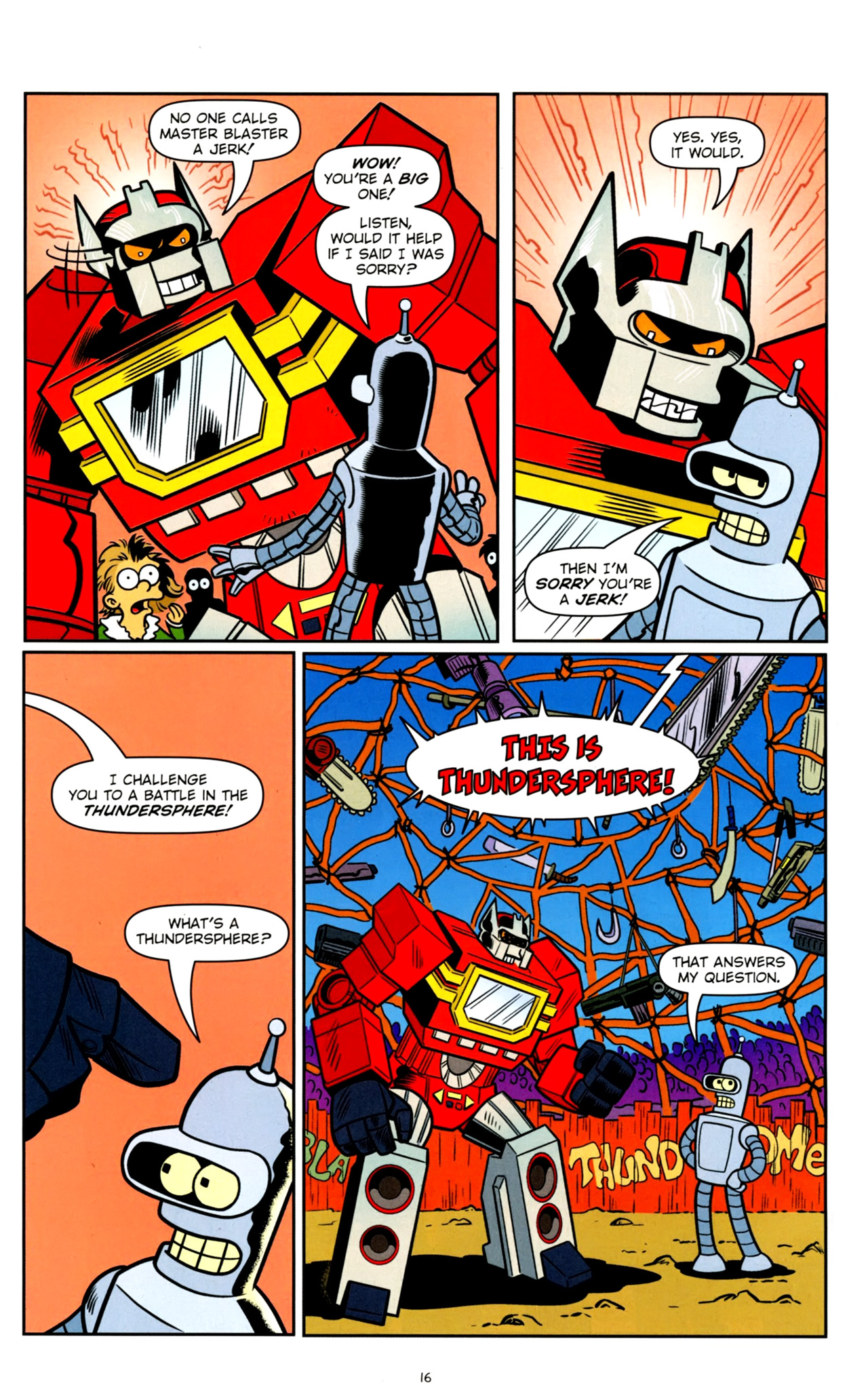 Read online Futurama Comics comic -  Issue #55 - 13