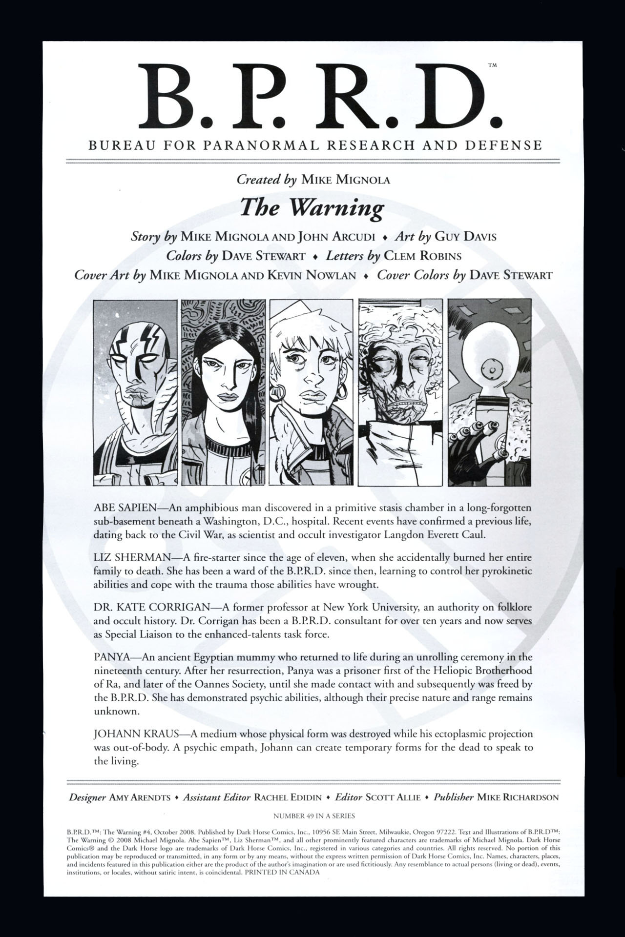 Read online B.P.R.D.: The Warning comic -  Issue #4 - 2