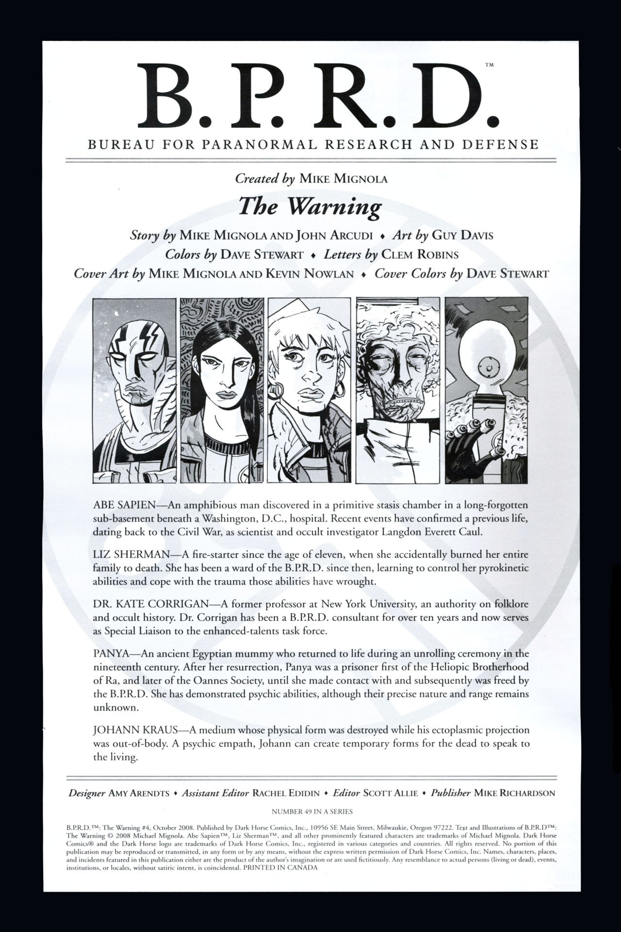 Read online B.P.R.D.: The Warning comic -  Issue #4 - 2