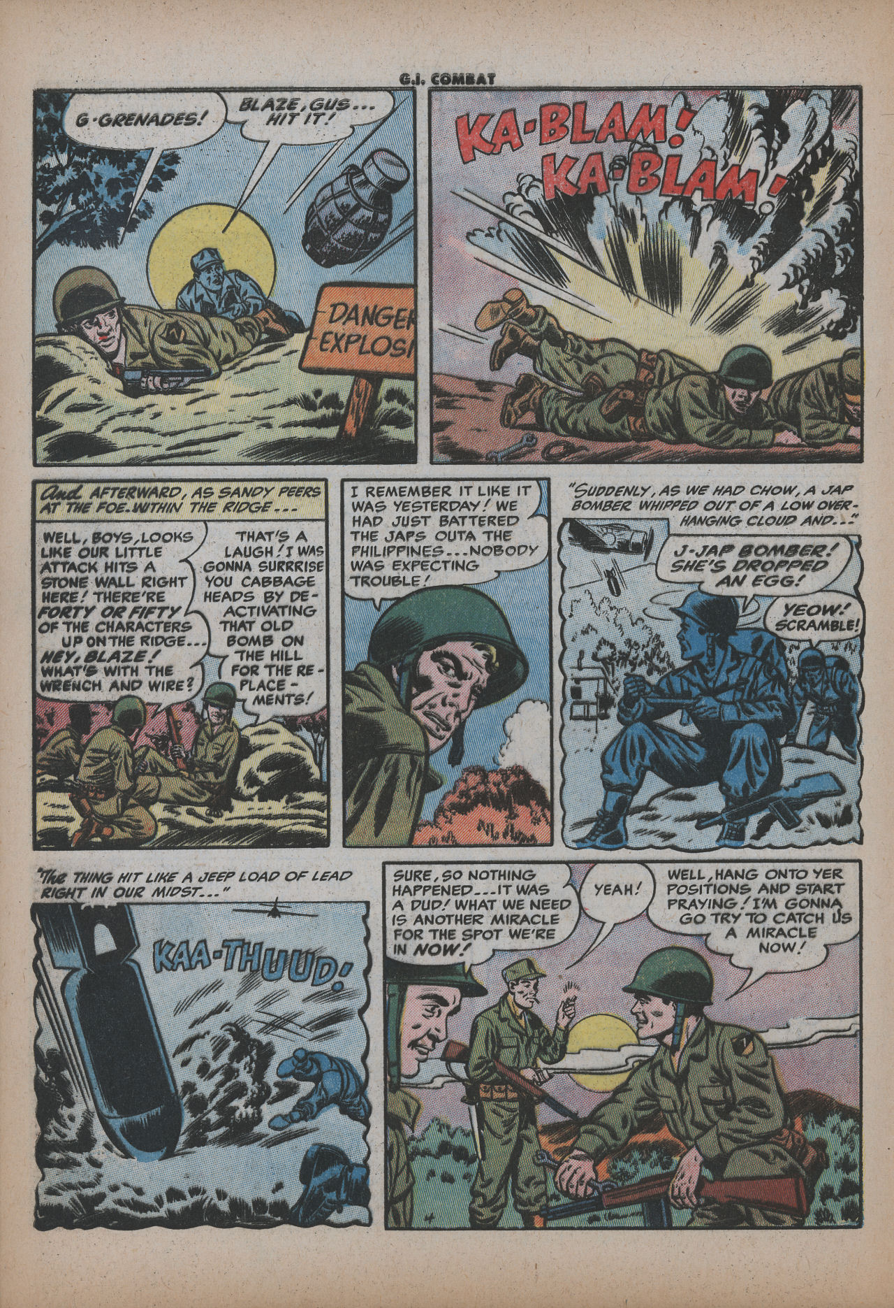 Read online G.I. Combat (1952) comic -  Issue #18 - 31