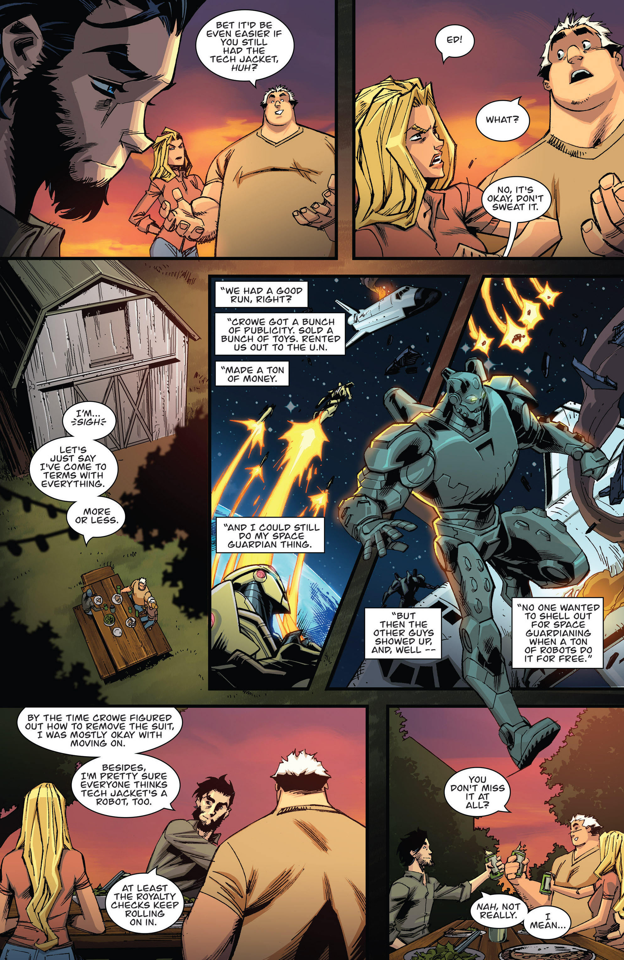 Read online Tech Jacket (2014) comic -  Issue #12 - 7