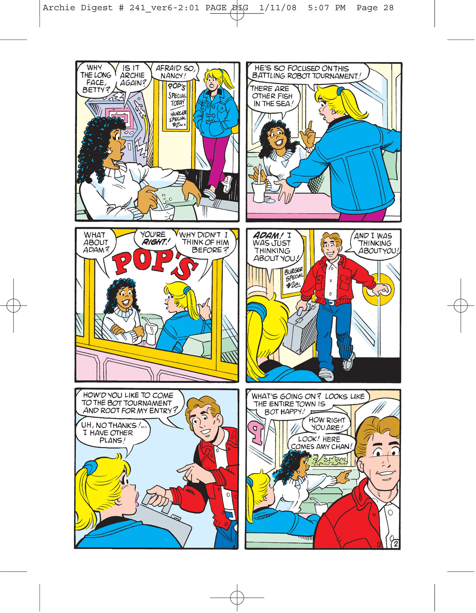 Read online Archie Digest Magazine comic -  Issue #241 - 24