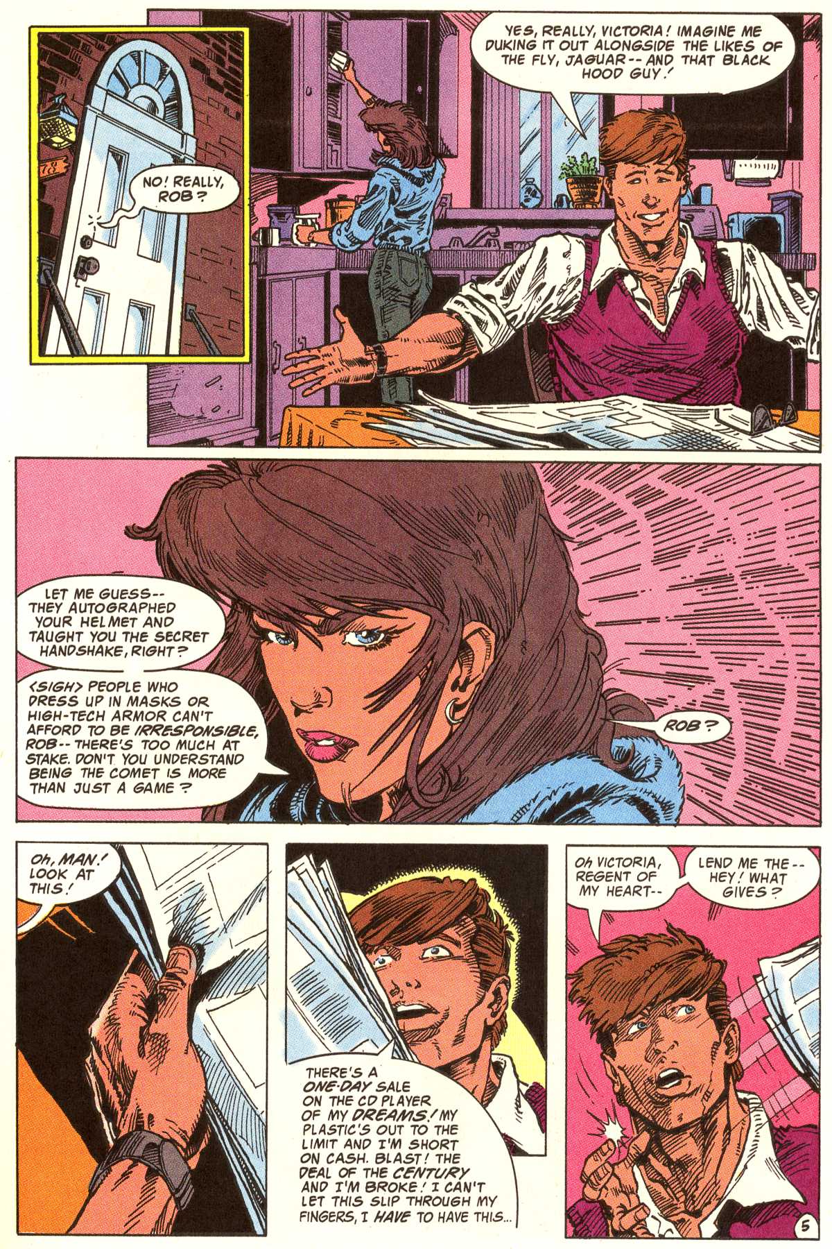 Read online The Comet comic -  Issue #11 - 6