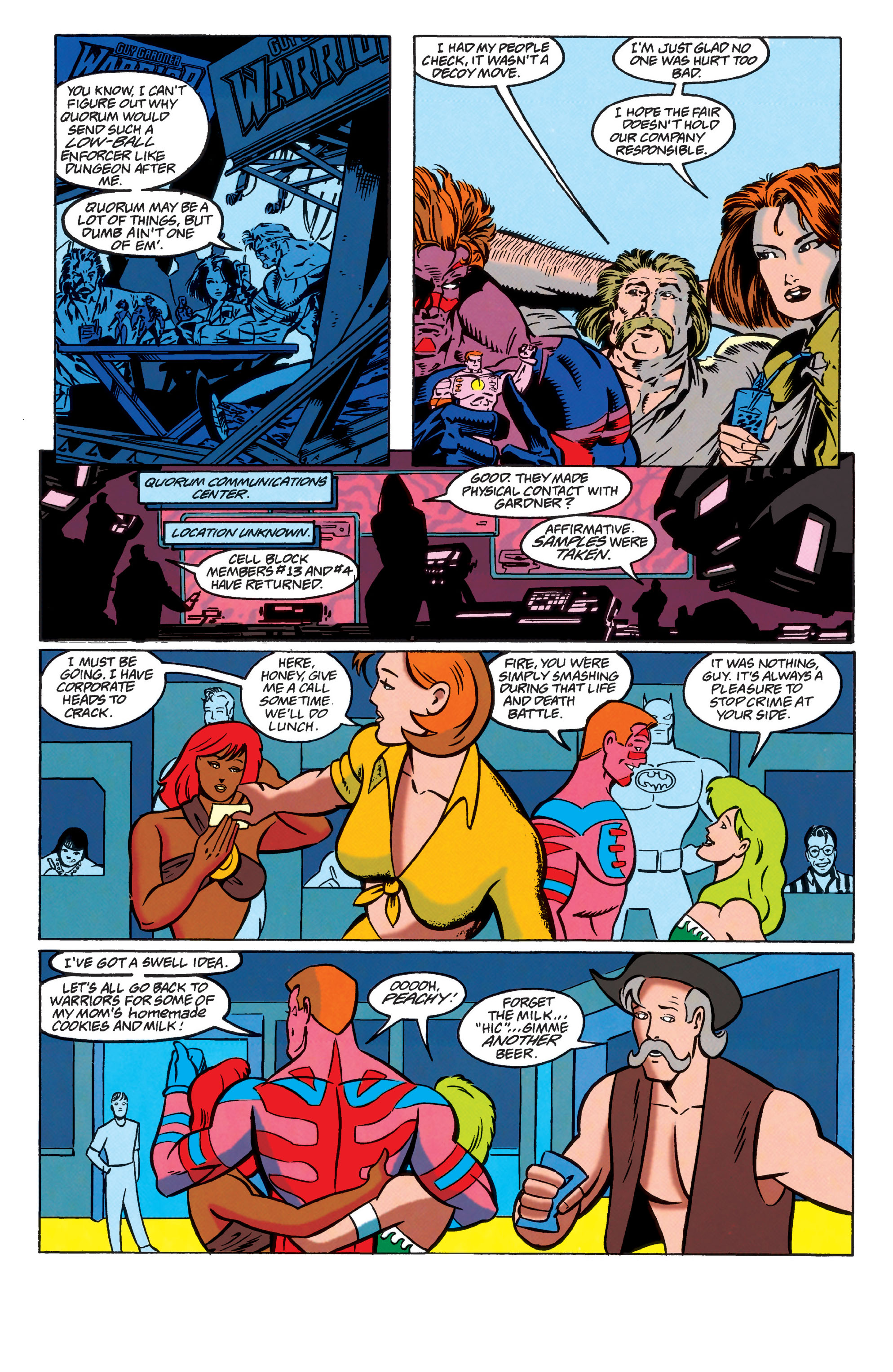 Read online Guy Gardner: Warrior comic -  Issue #41 - 18