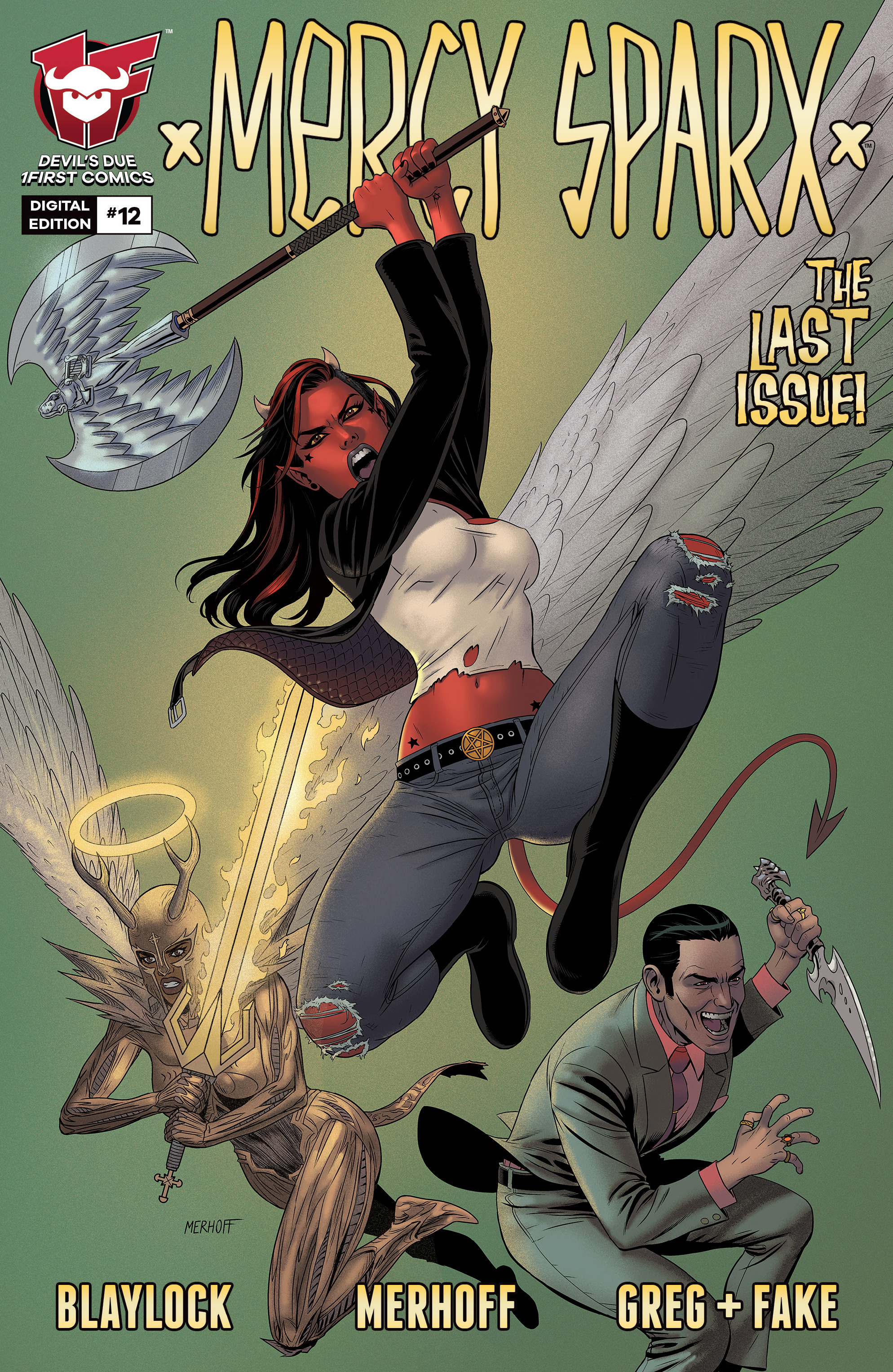 Read online Mercy Sparx (2013) comic -  Issue #12 - 1